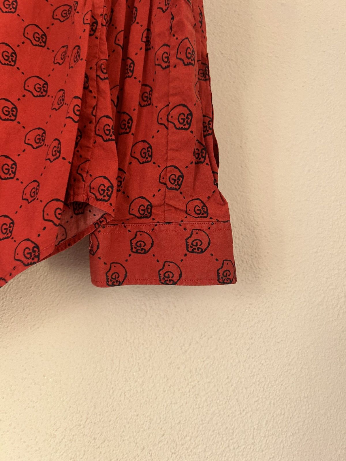 Gucci Gucci Ghost Skull Print Shirt Size US M / EU 48-50 / 2 - 9 Thumbnail