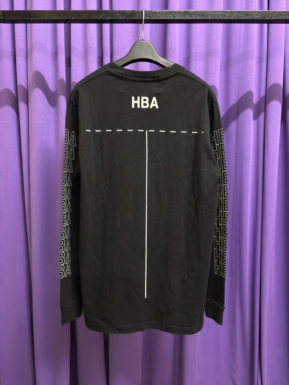 Hood By Air HOOD BY AIR HBA LONG SLEEVE SPELLOUT SLEEVE PLAYBOI CARTI Size US S / EU 44-46 / 1 - 2 Thumbnail