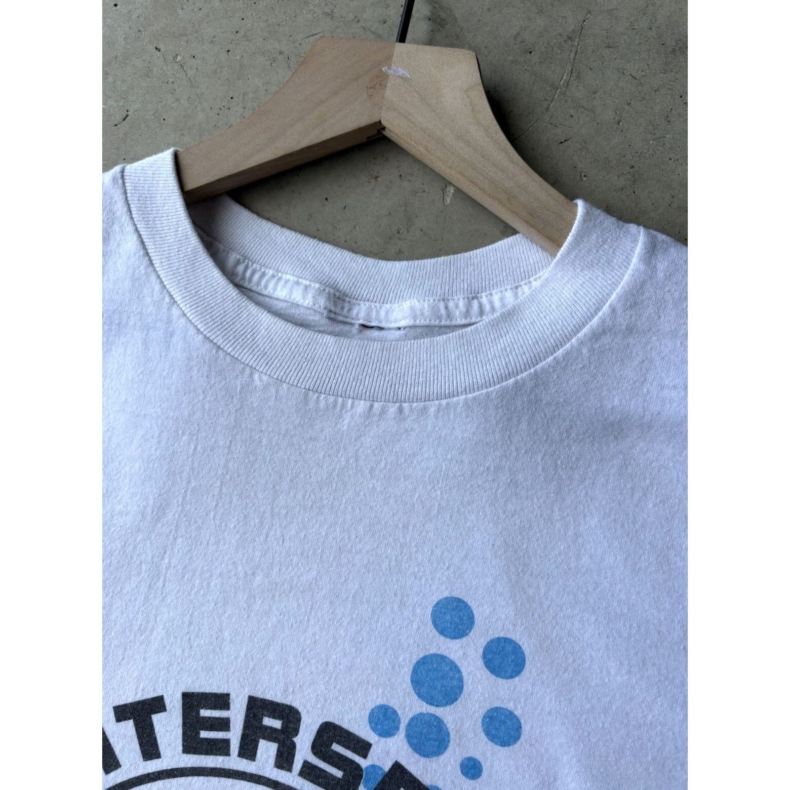 Hanes VINTAGE Hanes 90s Watersports Graphic Tee Shirt M White Cotton Crew Neck Short Sleeve Men Size US M / EU 48-50 / 2 - 5 Thumbnail