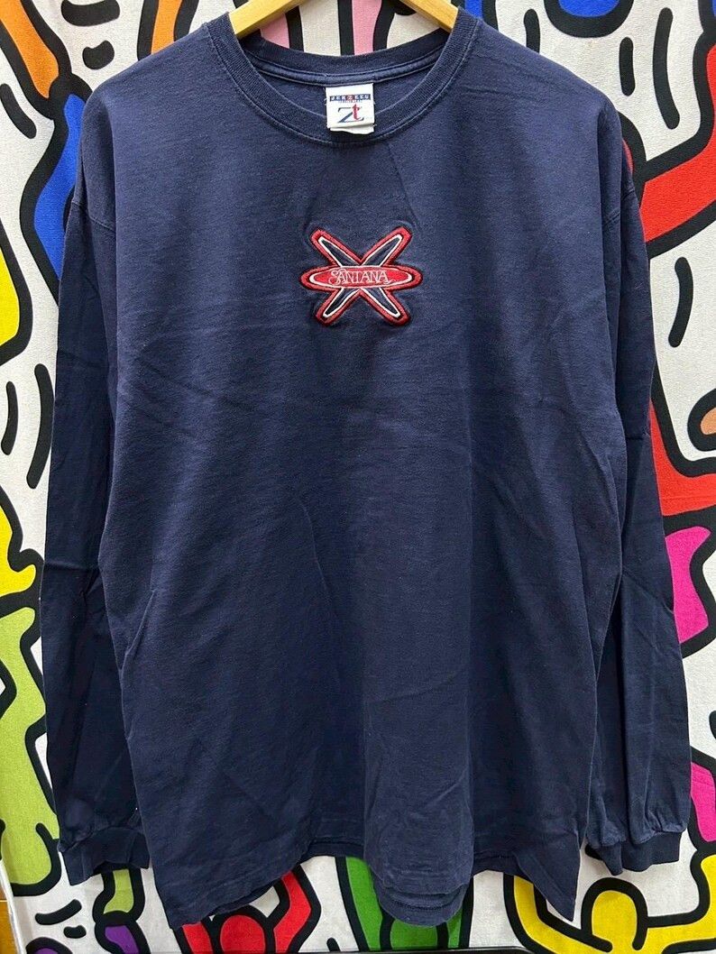 Band Tees Vintage 90s Santana tshirt size L Size US L / EU 52-54 / 3 - 2 Thumbnail