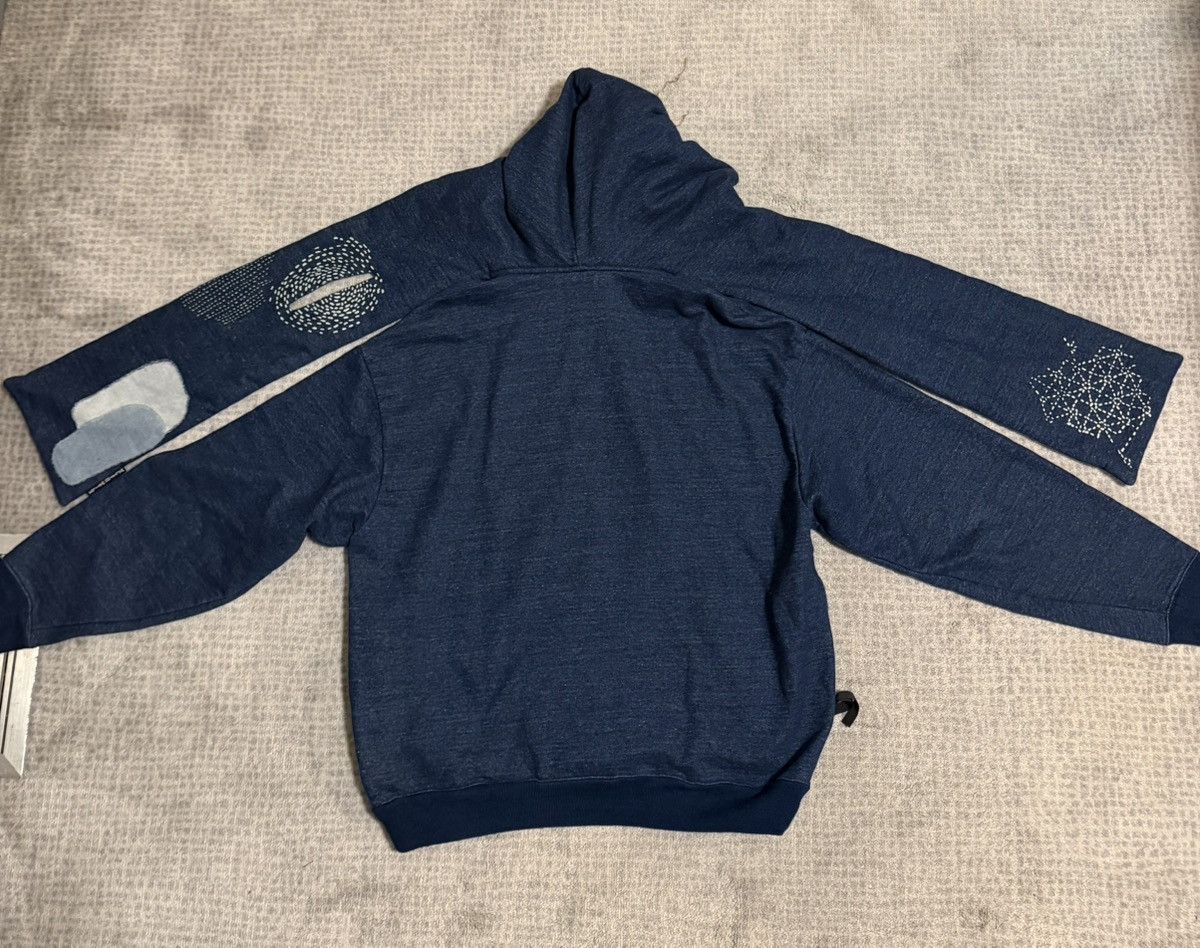 Kapital Kountry Kapital KNIT BORA KESA PARKA - INDIGO Size US L / EU 52-54 / 3 - 3 Thumbnail