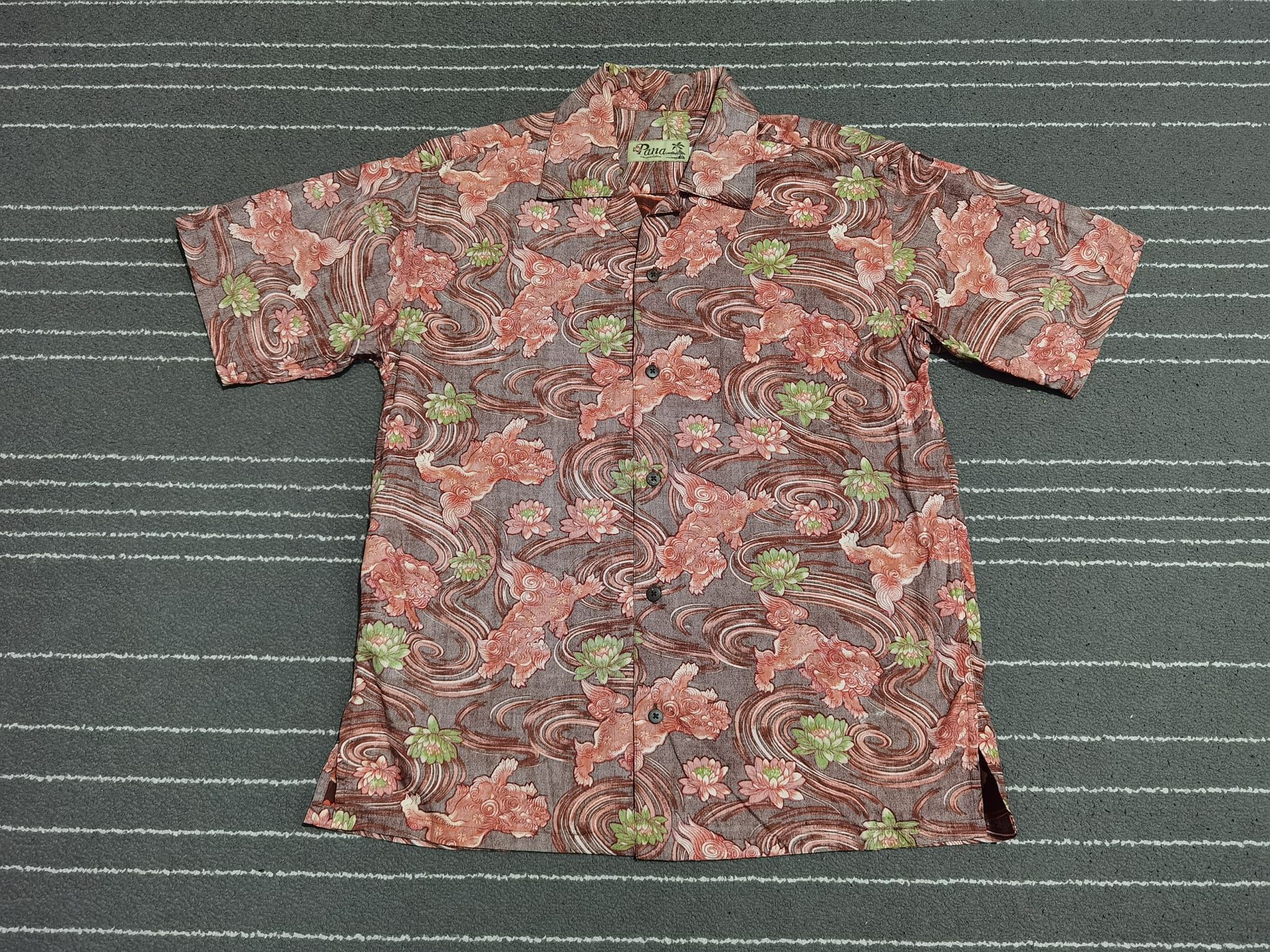 Japanese Brand Full print hawaii Japanese traditional lions S 2141 Size US S / EU 44-46 / 1 - 1 Thumbnail
