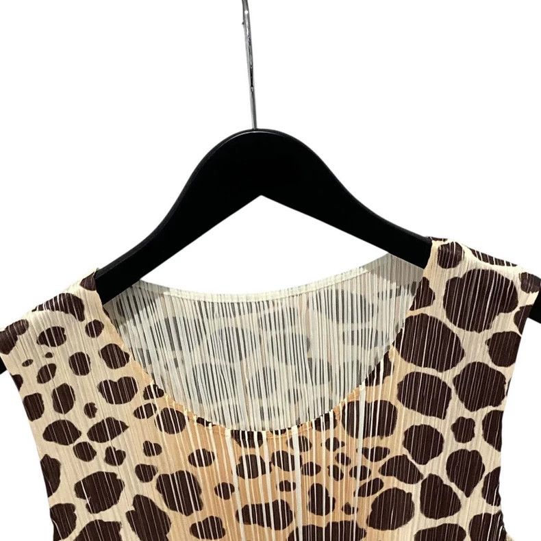 Issey Miyake Issey Miyake size:one size Leopard print deer print pleate Size S / US 4 / IT 40 - 3 Thumbnail