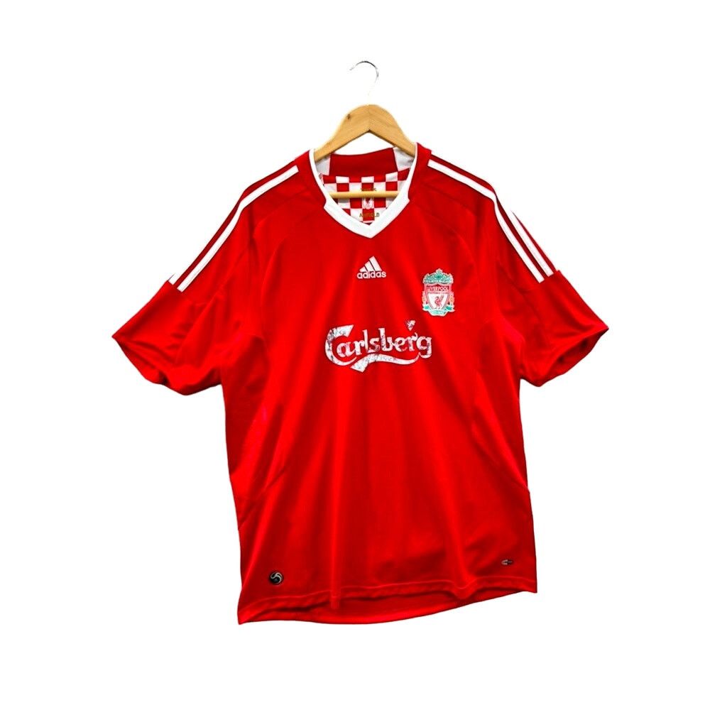 Adidas × Vintage Adidas Liverpool Football Club Home Team Soccer Jersey Size US XL / EU 56 / 4 - 1 Thumbnail