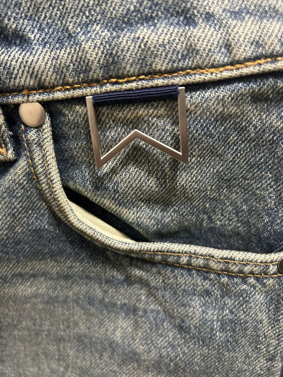 Rhude Rhude 90s indigo denim Size US 33 - 3 Thumbnail
