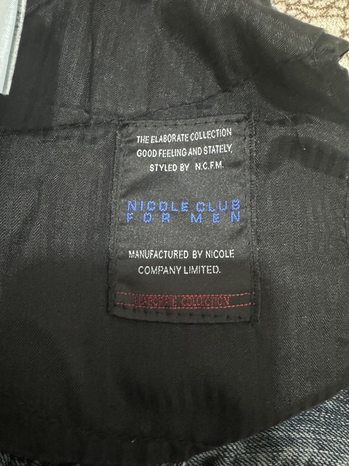 Japanese Brand × Nicole Club × Vintage Vintage Nicole Club For Men Flare Jeans Size US 30 / EU 46 - 9 Thumbnail