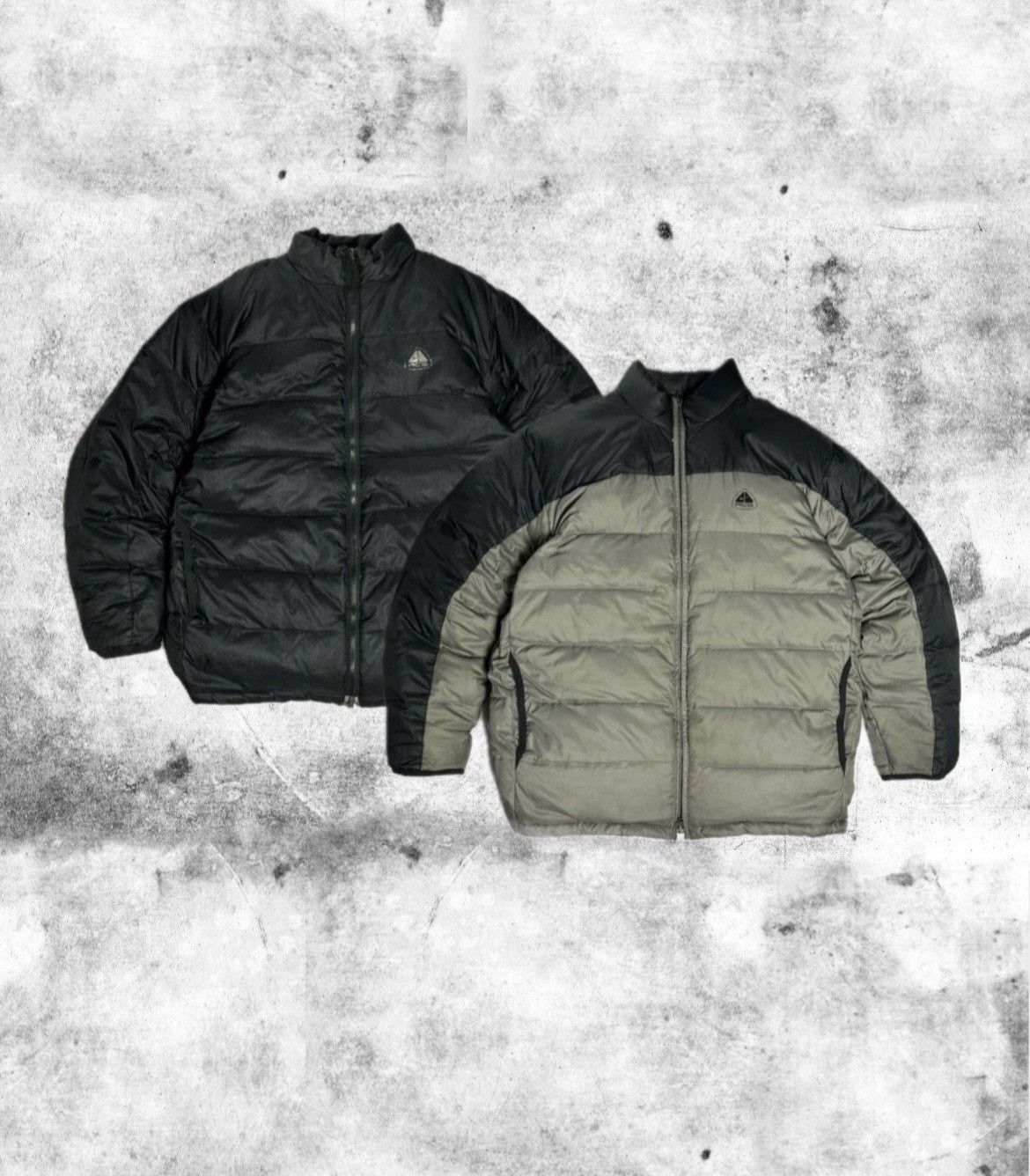 Nike × Nike ACG × Outdoor Life 00s Vintage Nike Acg Retro Puffer  Doublesided Jacket Rare | Grailed