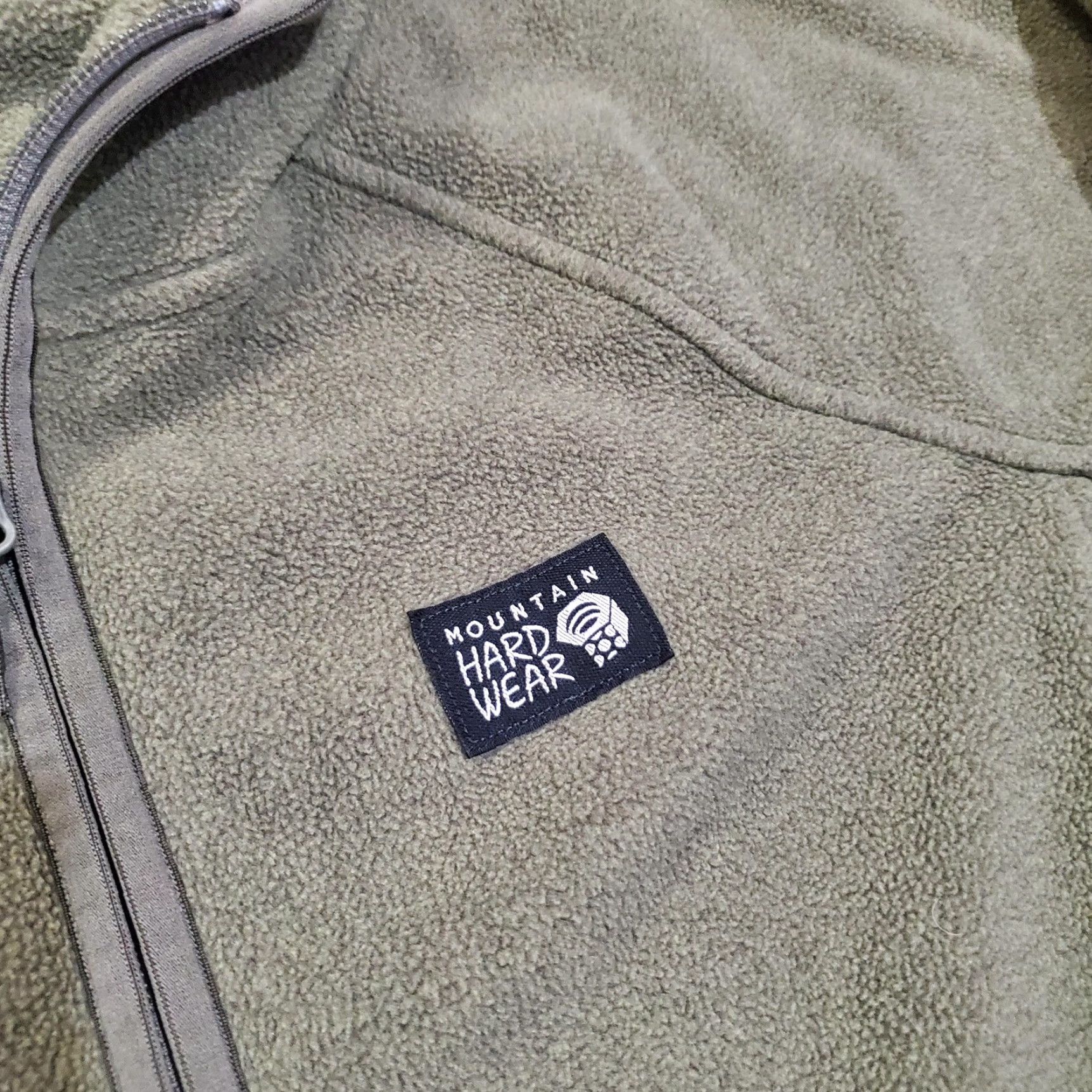 Mountain Hardwear Mountain Hardwear Jacket Women Small Green Fleece Full Zip Hooded Outdoors Size S / US 4 / IT 40 - 5 Thumbnail