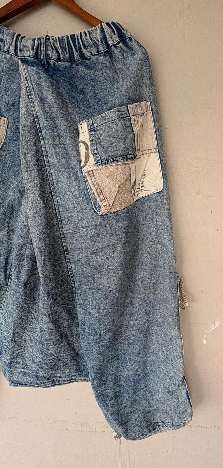 Japanese Brand × Vintage Rare El Redoe Haram pant Patch Work Design Kapital Inspired Size US 31 - 6 Thumbnail