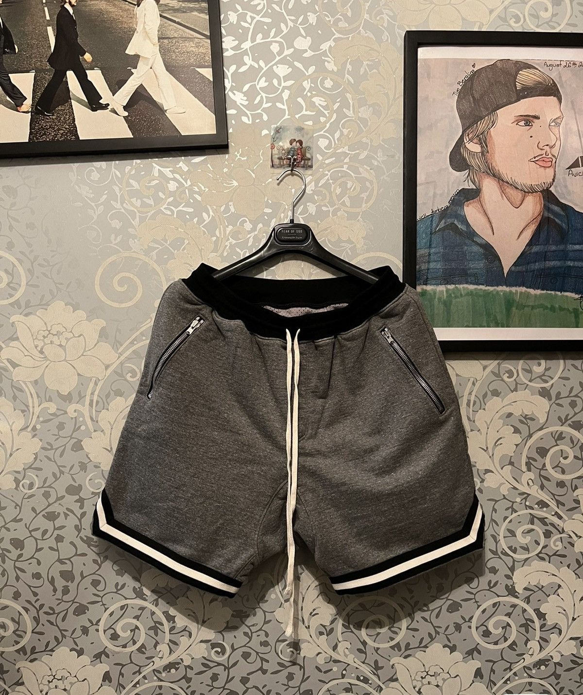 Fear of God Fear of god 5th fifth drop grey short | Grailed