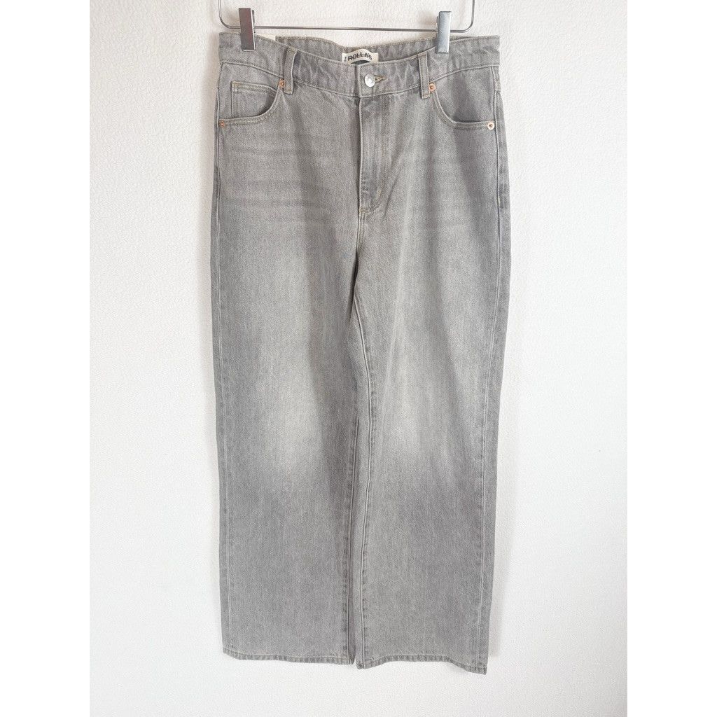 Designer NWT Rolla’s Kate Baggy Jeans Stone Grey 27 $149 – Sold Out Size 27" / US 4 / IT 40 - 10 Thumbnail