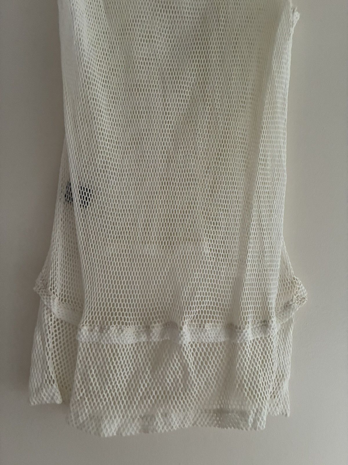 KTZ KTZ White Sleeveless Mesh Top Size US L / EU 52-54 / 3 - 5 Thumbnail