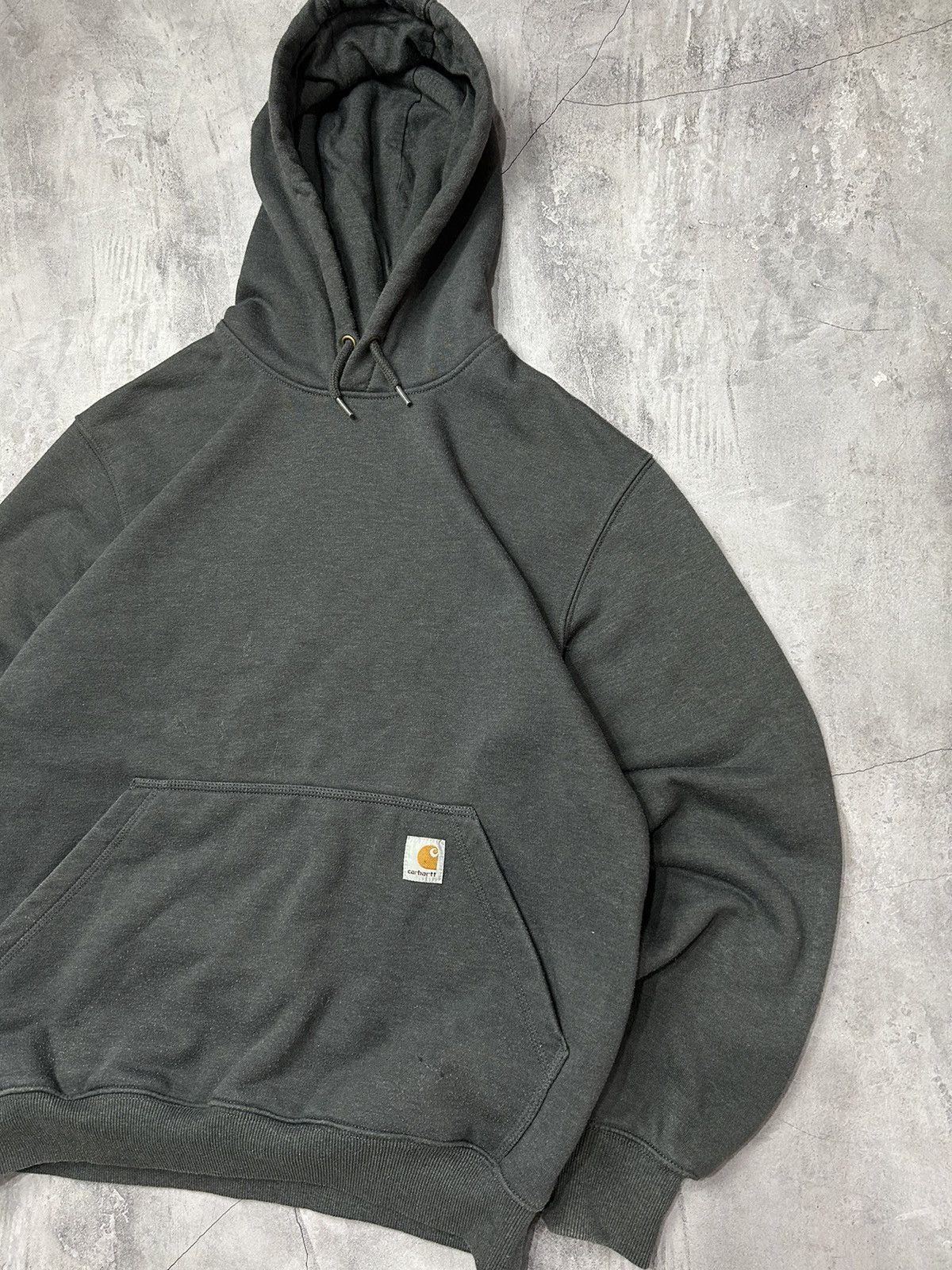 Carhartt × Carhartt Wip × Vintage Vintage Y2K Sage Carhartt Hoodie Size US M / EU 48-50 / 2 - 3 Thumbnail