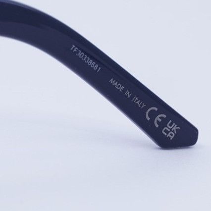 Dior Dior WILDIOR S2U 30B0 Sunglasses Translucent Blue Rectangle Size ONE SIZE - 10 Thumbnail