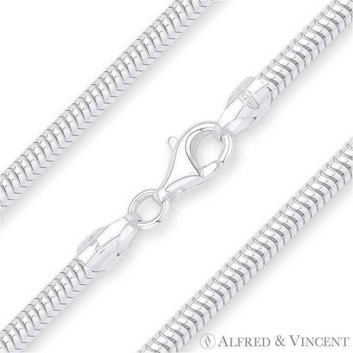 Other Flexible Snake Link Chain Necklace in .925 Sterling Silver Size ONE SIZE - 1 Thumbnail