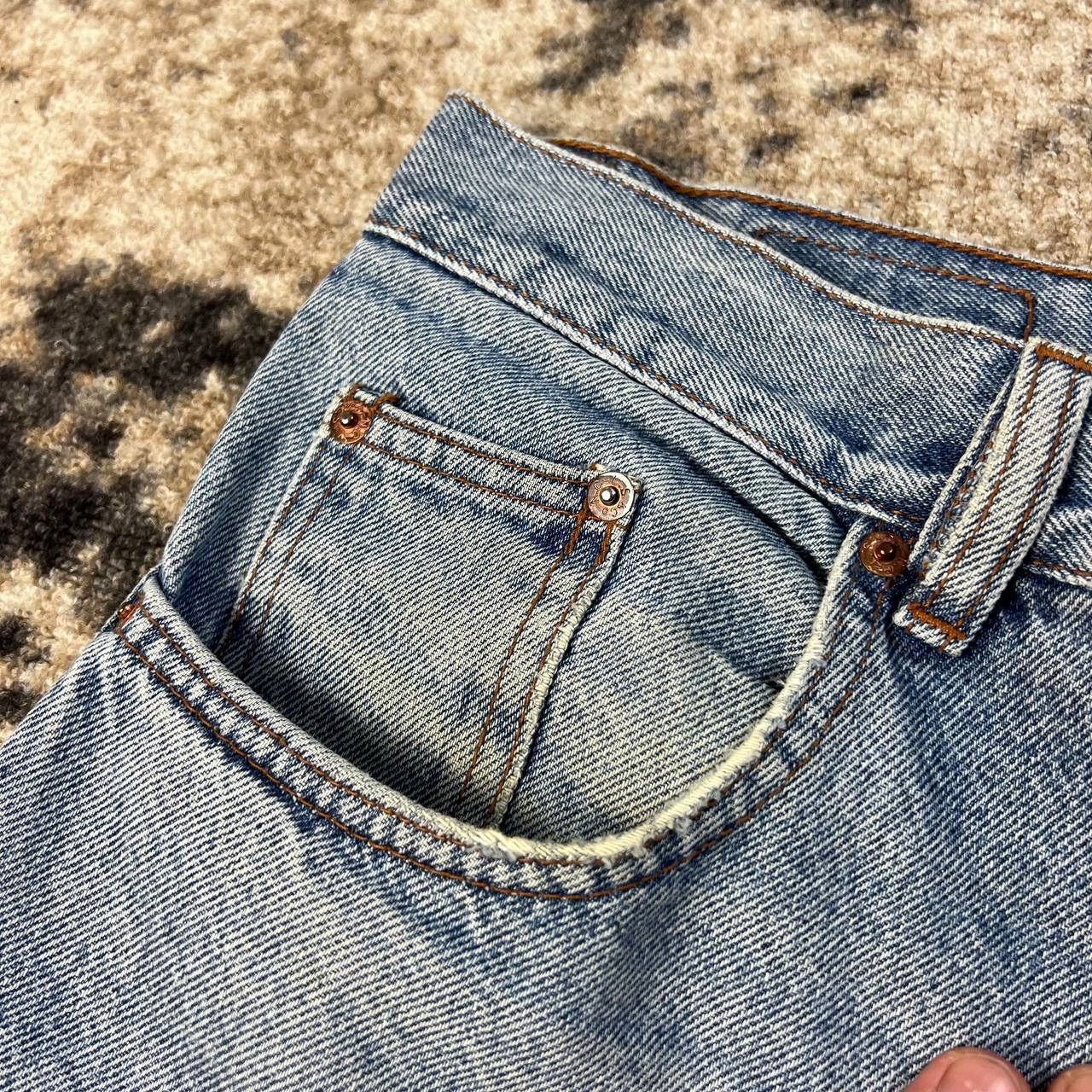 Levi's Levis Vintage 90s Distressed Baggy Denim Jeans Size US 32 / EU 48 - 12 Thumbnail