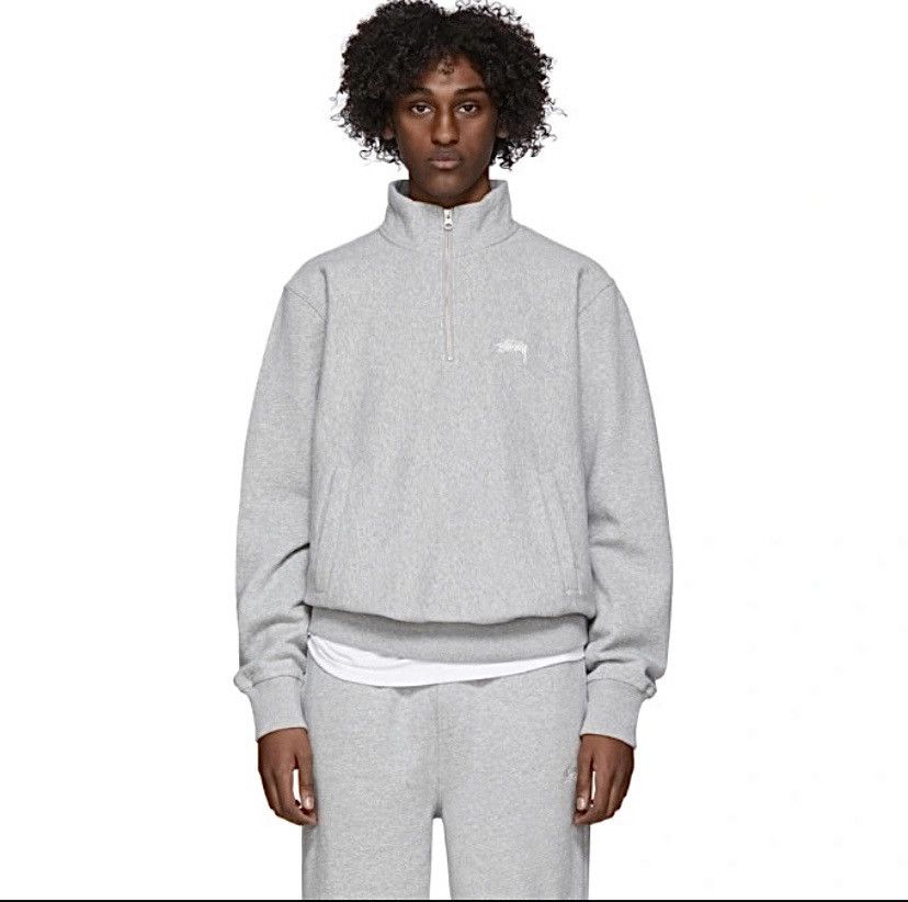 Stussy Half zip STUSSY Stock Logo quarter y2k vintage halfzip 1/4 Size US L / EU 52-54 / 3 - 2 Thumbnail