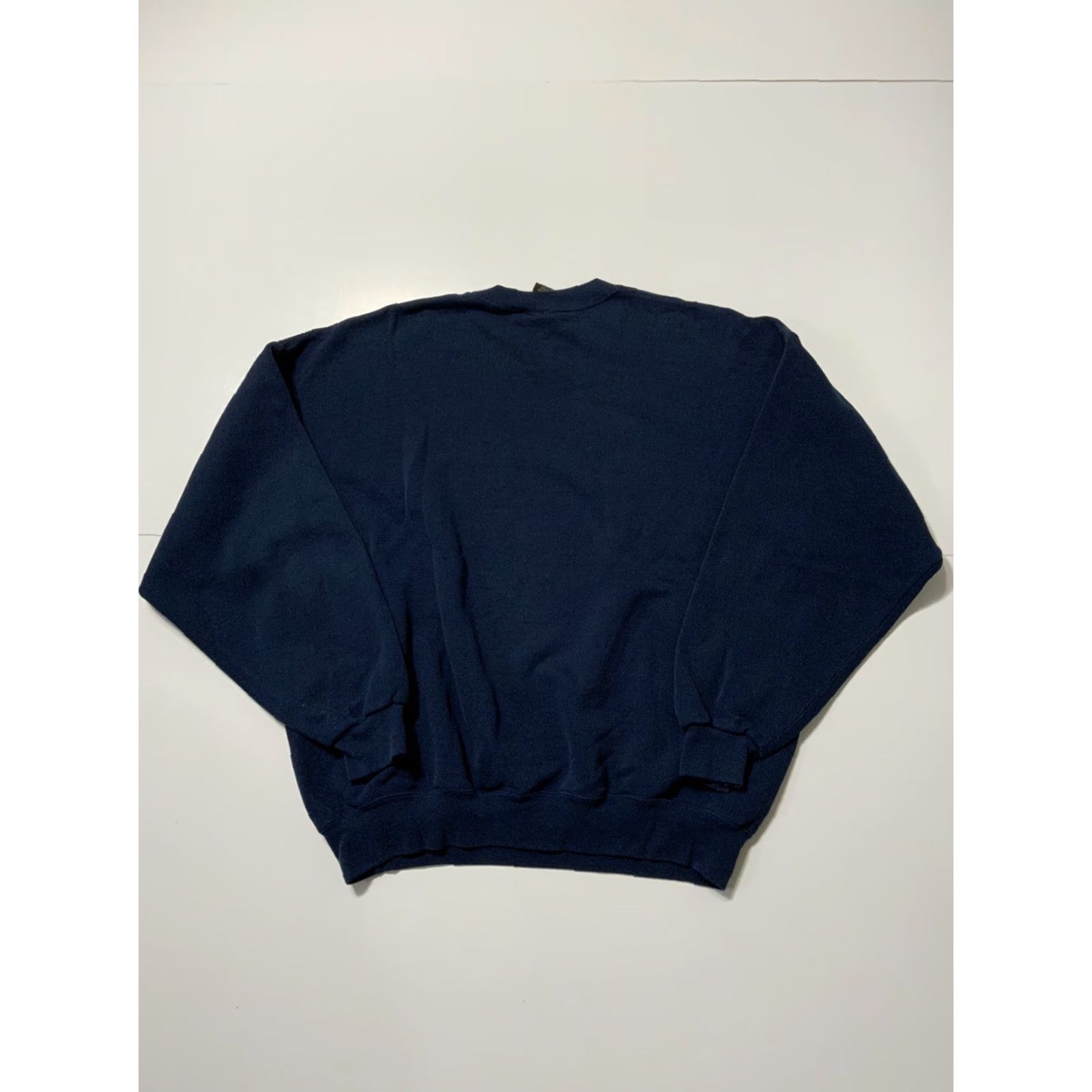 Soffe VINTAGE 90s Soffe Fleece Lions School Crewneck Sweatshirt Navy Blue XL Men Size US XL / EU 56 / 4 - 2 Thumbnail