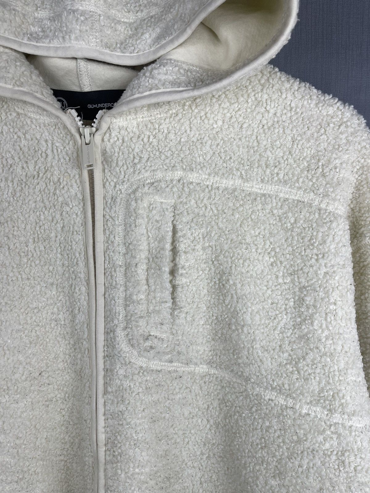 GU × Undercover × Vintage VINTAGE GU X Undercover Sherpa Hoodie Parka Jacket Size US M / EU 48-50 / 2 - 5 Thumbnail