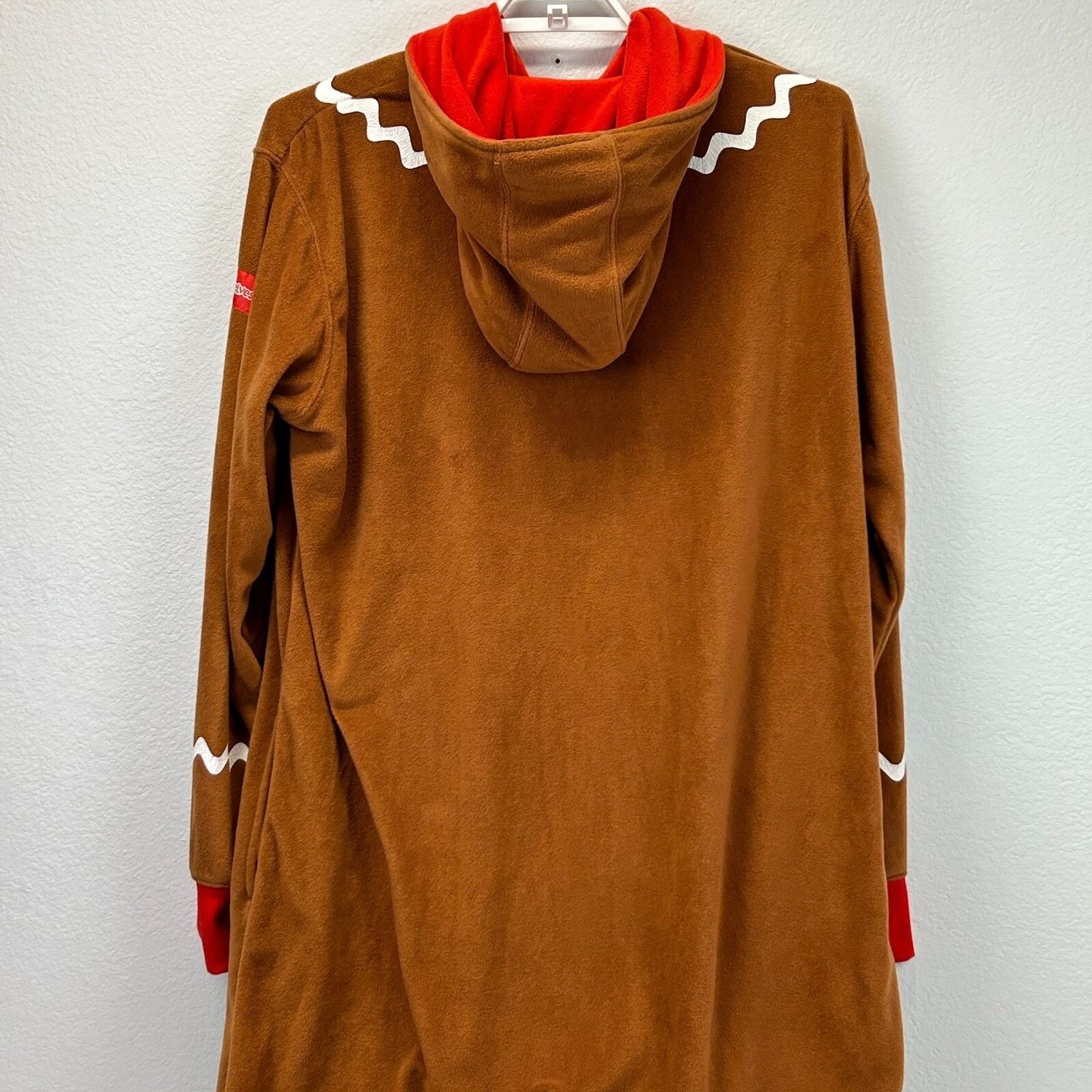 Tipsy Elves Tipsy Elves Gingerbread Man Jumpsuit Brown Bodysuit 2XL Size US XXL / EU 58 / 5 - 5 Thumbnail