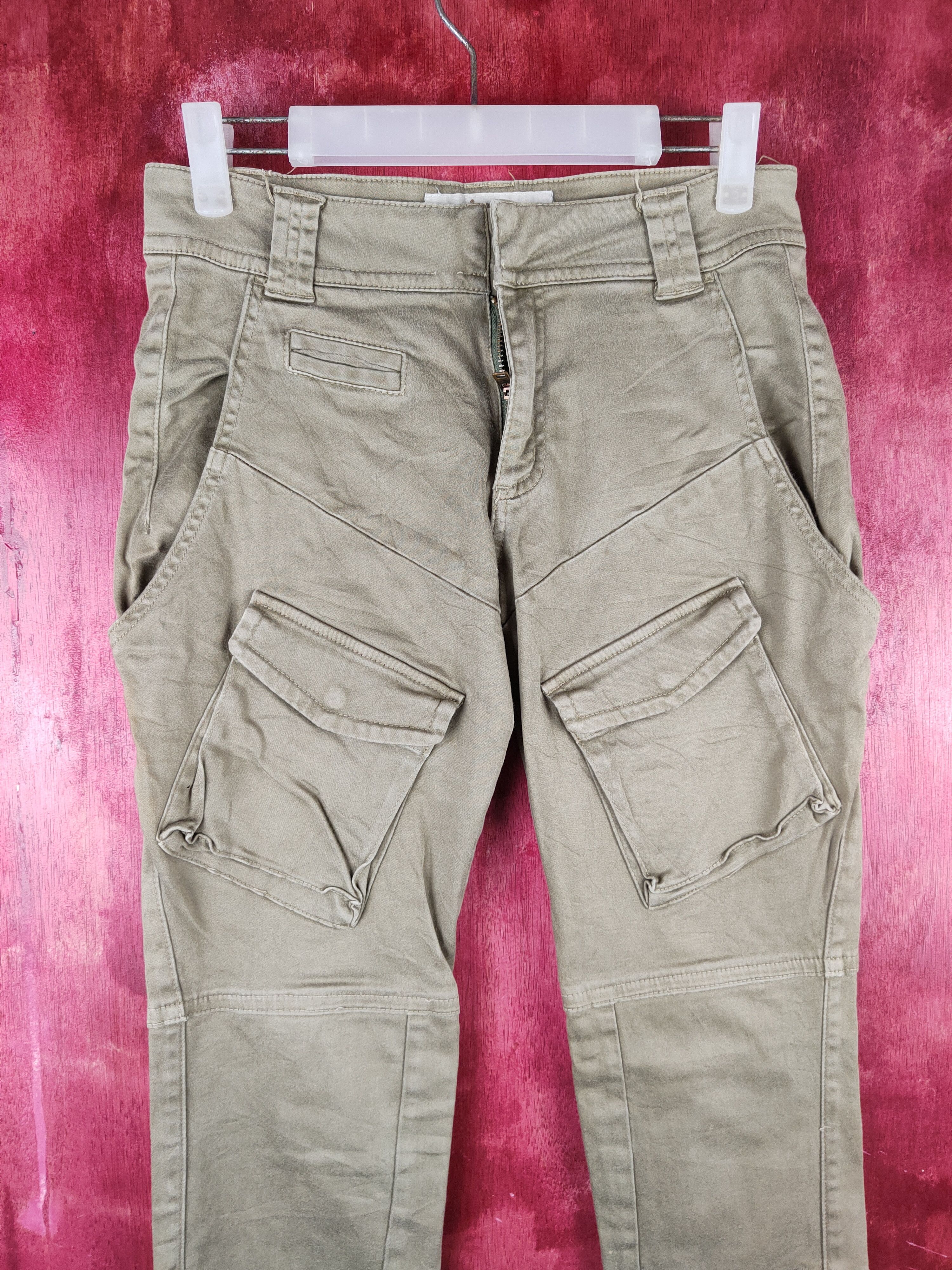 Japanese Brand DL Another Edition Multipocket Tactical Cargo Pants #1517 Size 28" / US 6 / IT 42 - 2 Thumbnail