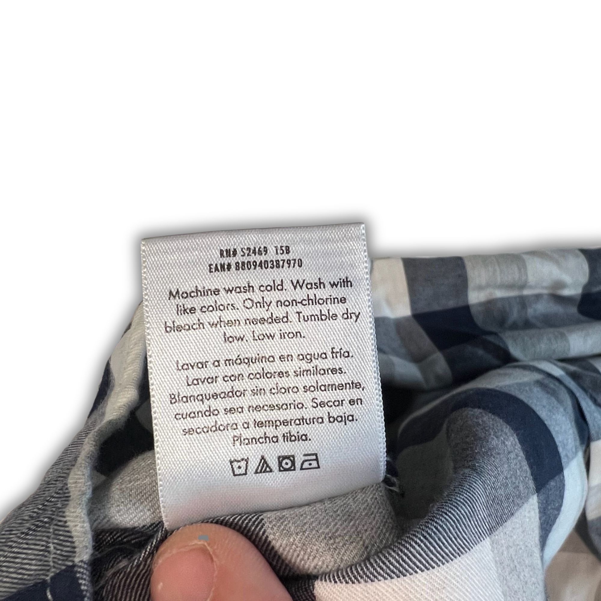 Other George Blue & White Check Long Sleeve Button-Up Shirt Size 3 Size US S / EU 44-46 / 1 - 7 Thumbnail