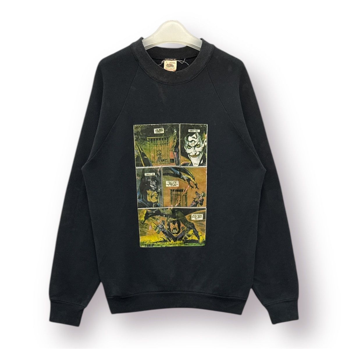DC Comics × Fruit Of The Loom 🔥 Vintage 90's Batman Super Hero Comic Print Logo Size US S / EU 44-46 / 1 - 1 Thumbnail