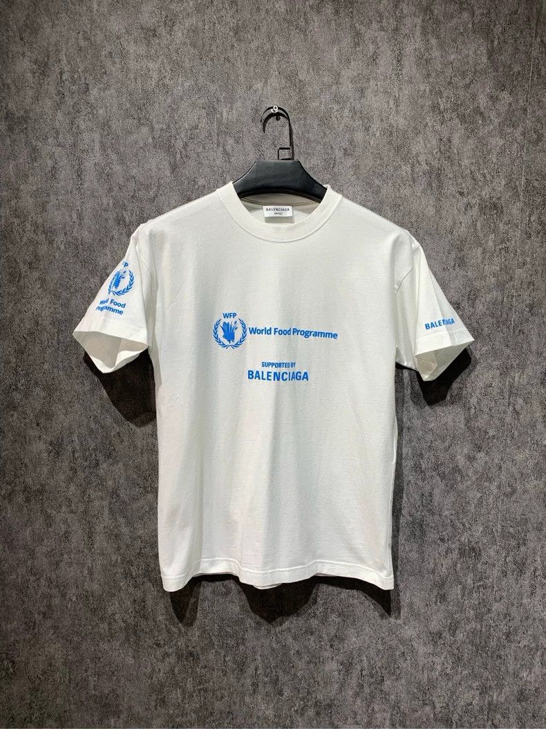 Balenciaga WFP Co-branded Short Sleeve T-Shirt 2502-Nextarr