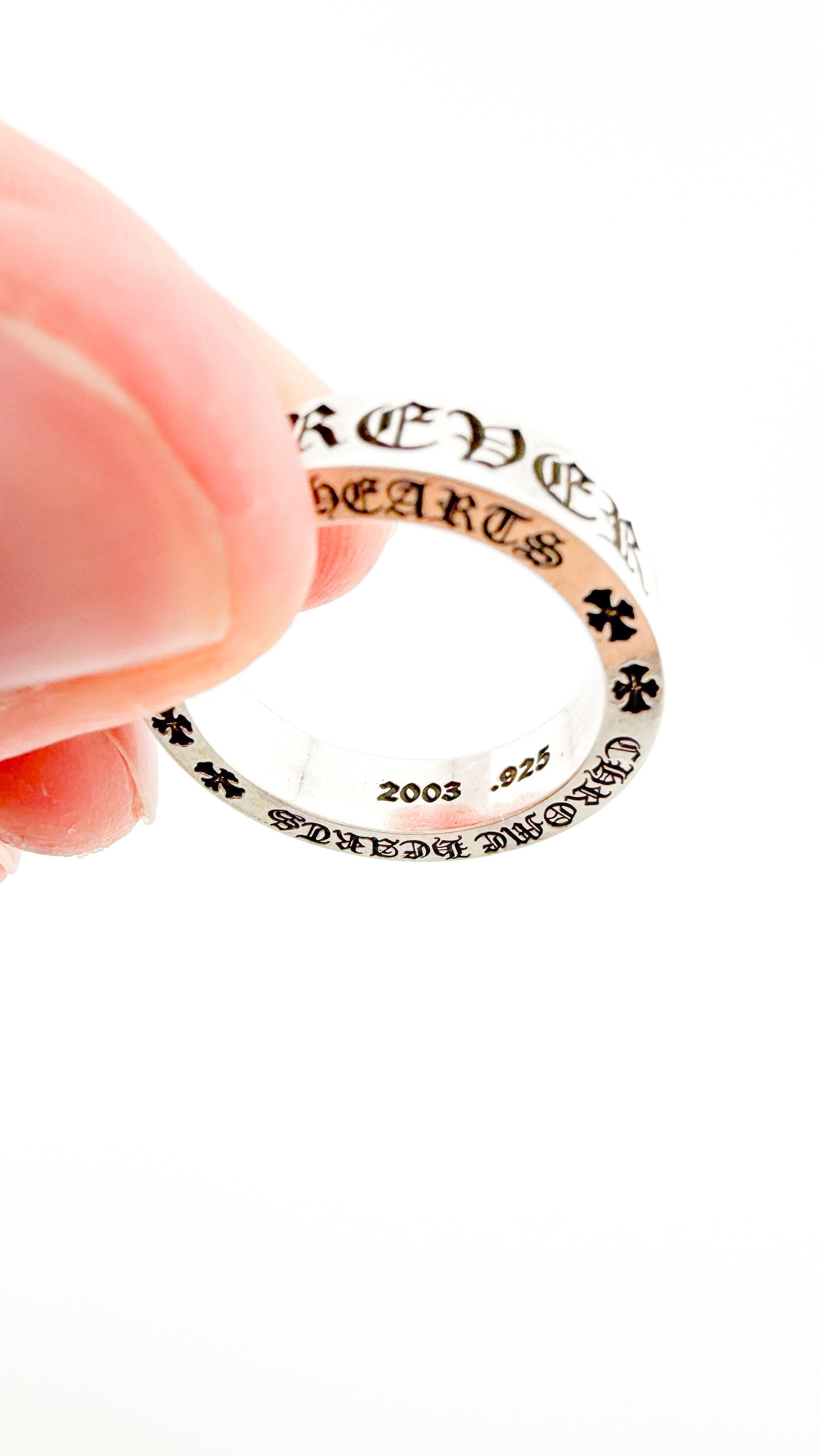 Chrome Hearts RARE! Chrome Hearts Forever Ring - size 11.5 Size ONE SIZE - 4 Thumbnail