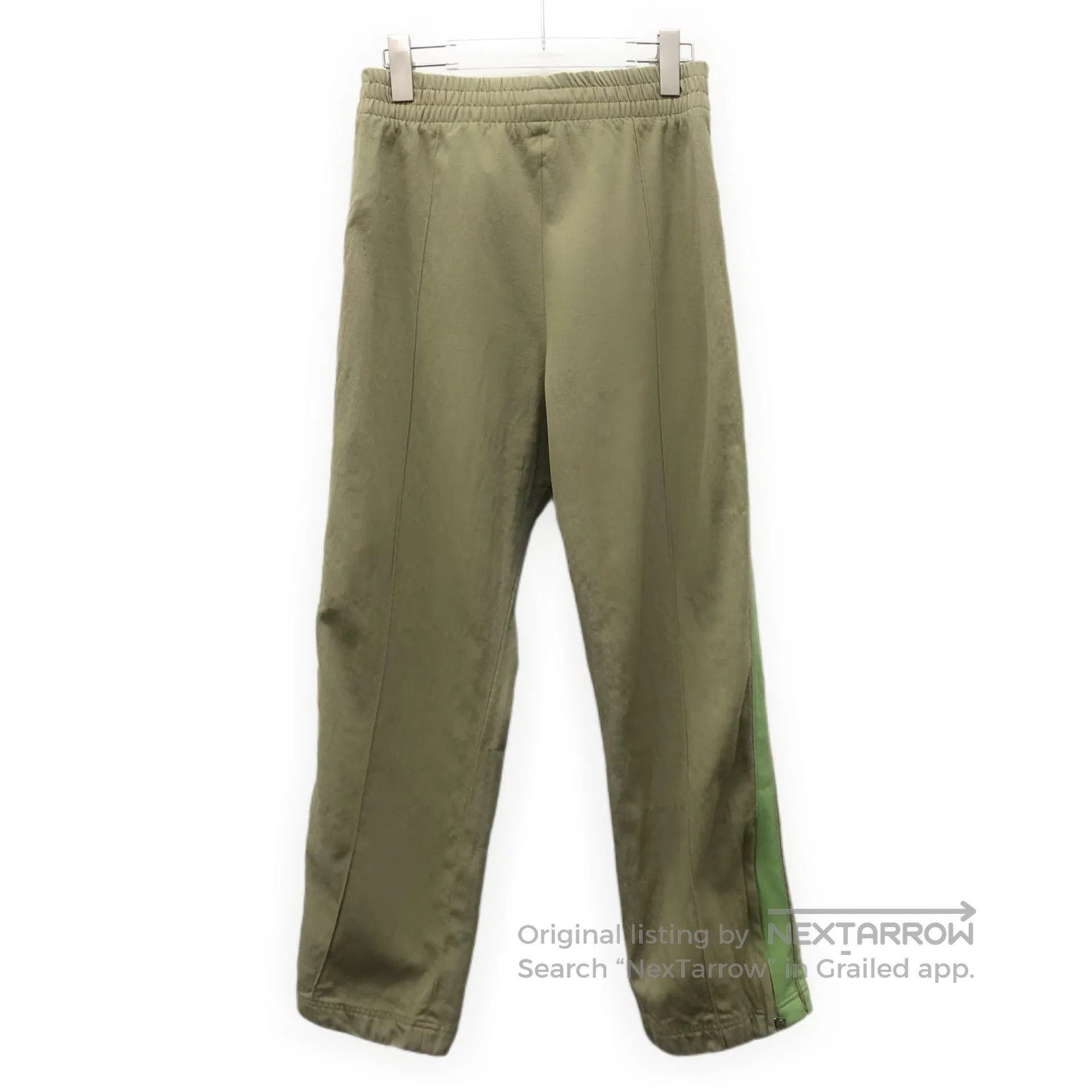 Bottega Veneta Bottega Veneta Size L Green Wool Elastic Waist Casual Trou Size US 27 - 2 Thumbnail