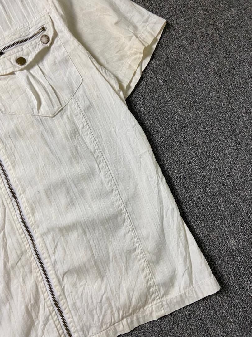 Japanese Brand Modo Mode Brand Zipper Shirt (187) Size US M / EU 48-50 / 2 - 10 Thumbnail