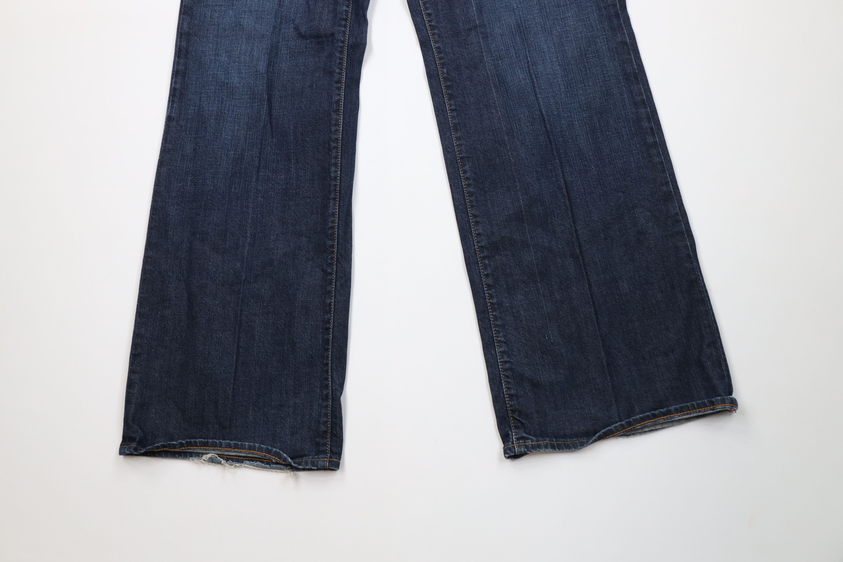 Gap Vintage Y2K Gap Stretch Flared Wide Leg Denim Jeans Blue Size 36" / US 14 / IT 50 - 4 Thumbnail