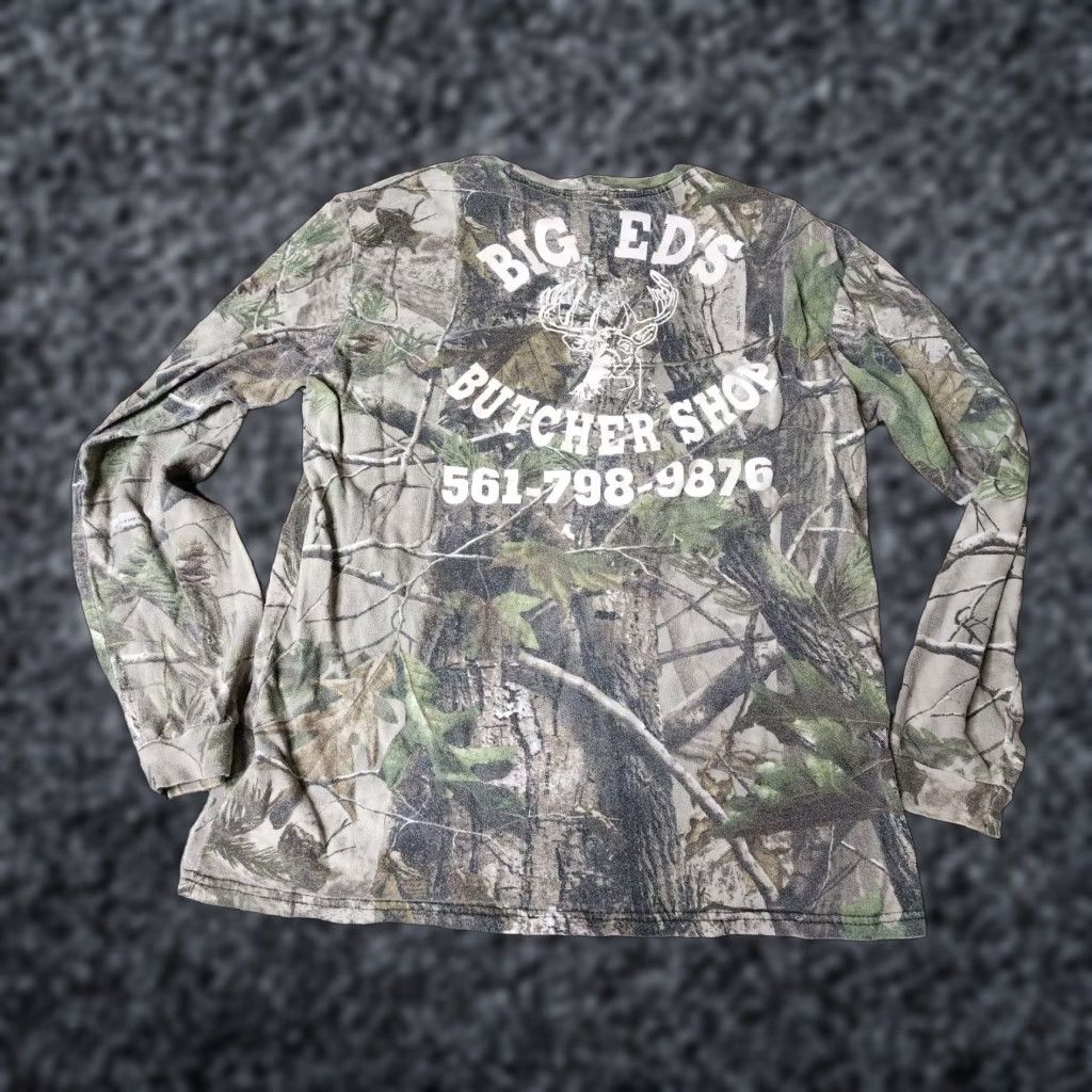 Vintage Vintage RedHead Mens M Long Sleeve T-Shirt Camouflage Forest Outdoor Hunting Fall Spring Summer Winter Size US M / EU 48-50 / 2 - 1 Thumbnail