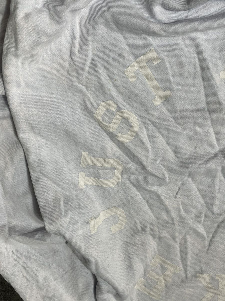 Nike Nike Baby Blue Sweatshirt Just Do It Swoosh Spellout Size US M / EU 48-50 / 2 - 7 Thumbnail