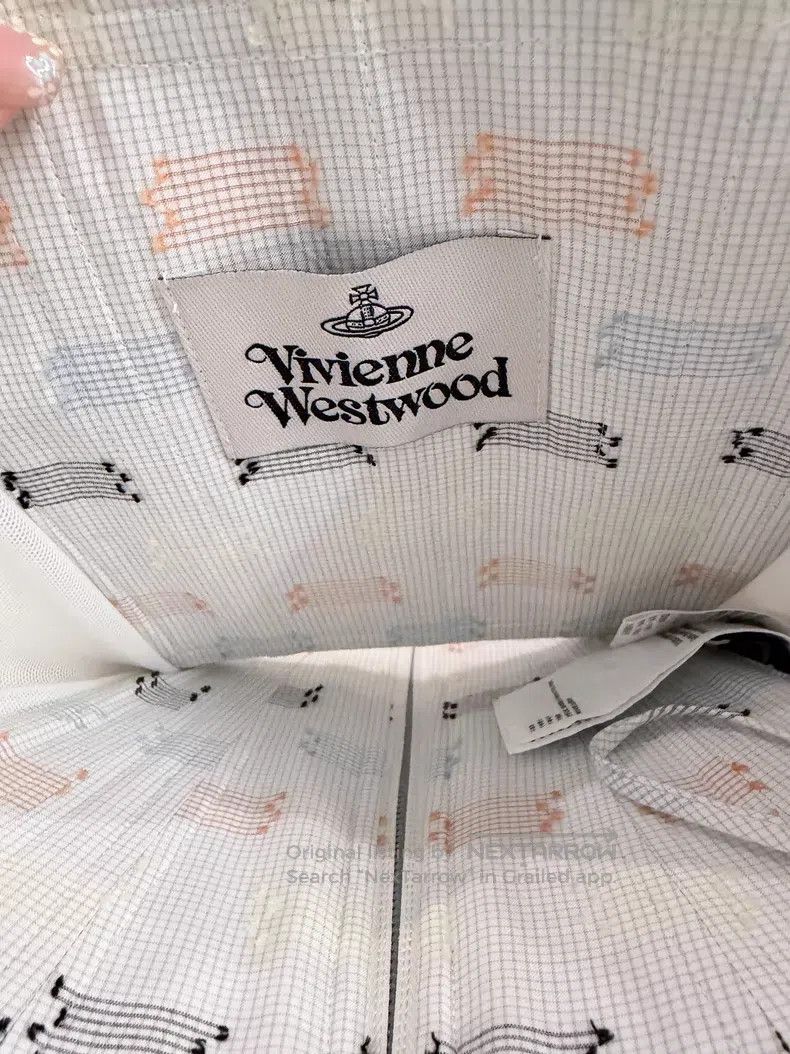 Vivienne Westwood Vivienne Westwood White Square Neck Fishbone Knitted Busti Size XS / US 0-2 / IT 36-38 - 5 Thumbnail