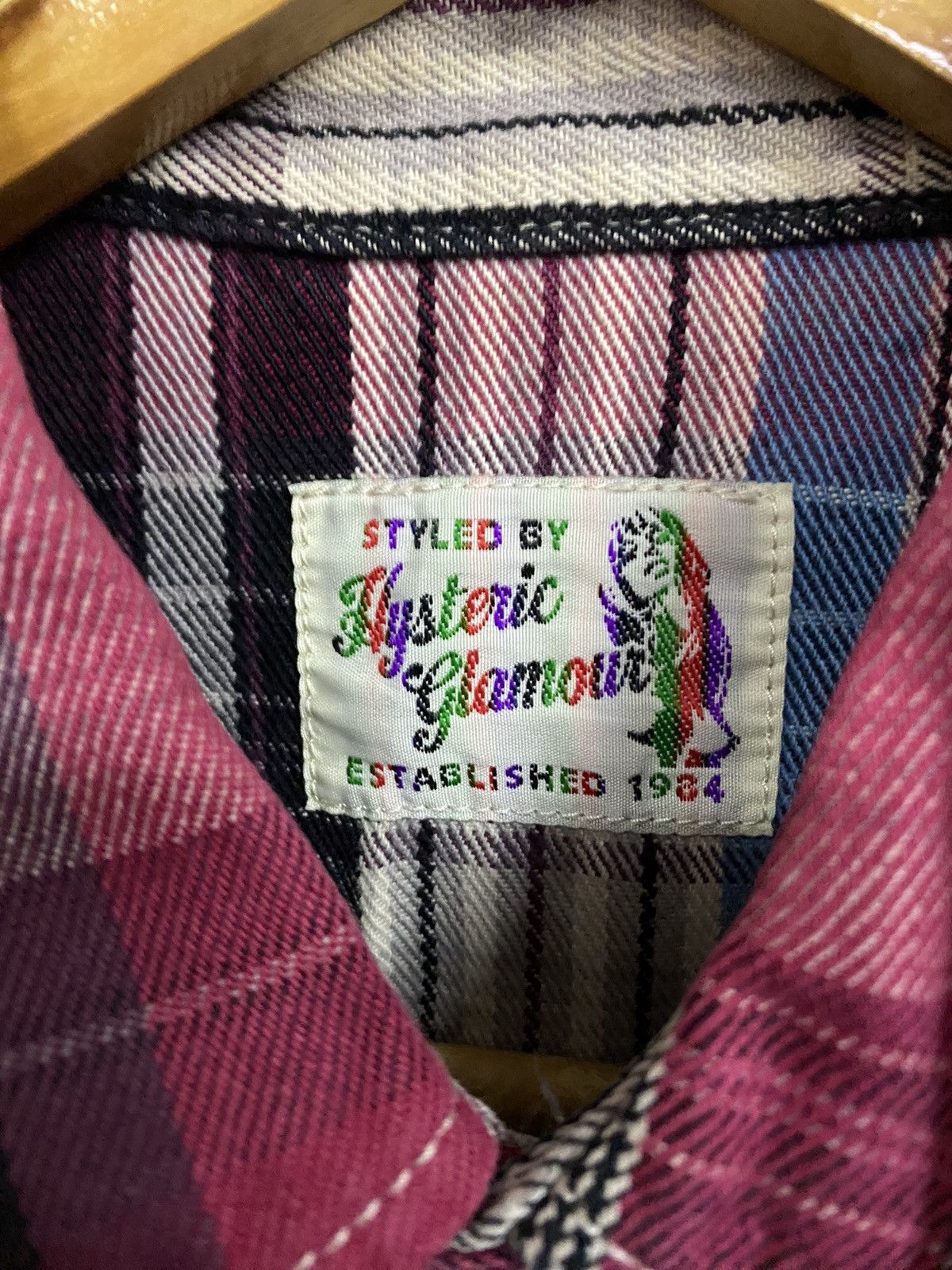 Hysteric Glamour × Japanese Brand Hysteric glamour jeans shirts button Size US M / EU 48-50 / 2 - 3 Thumbnail