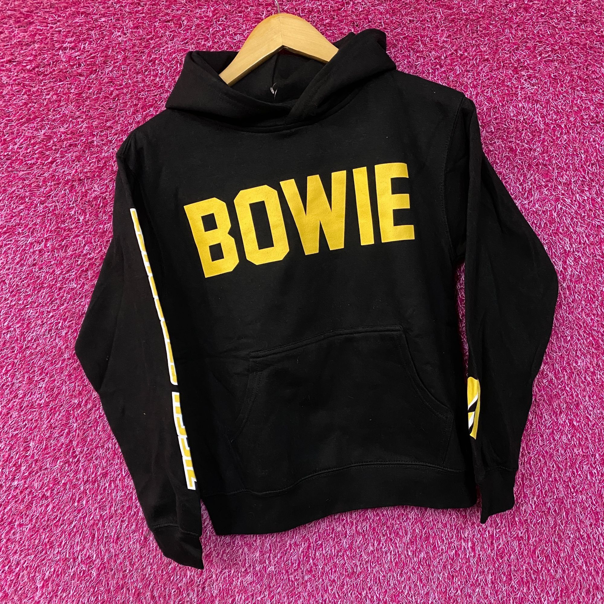 Band Tees David Bowie Ziggy Stardust Black Women's Hoodie size XS Size XS / US 0-2 / IT 36-38 - 3 Thumbnail