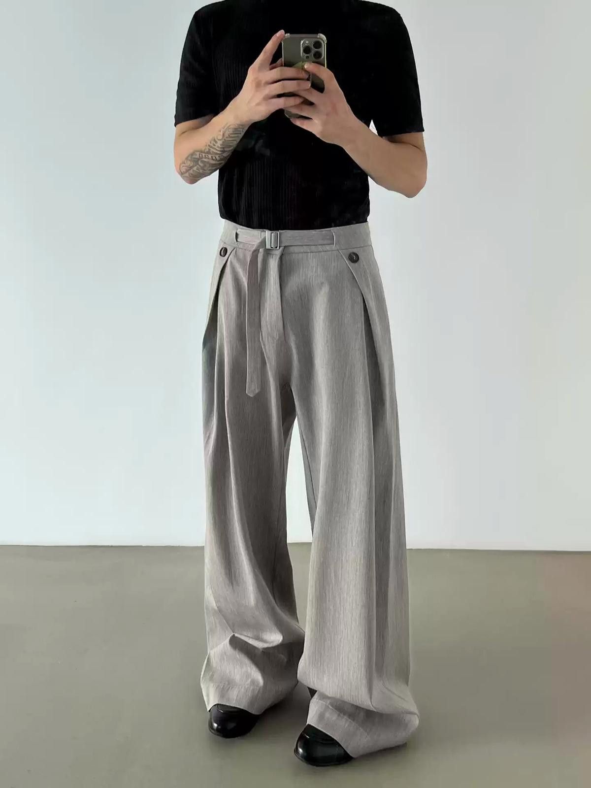Vintage Wide-Leg Trousers Size US 32 / EU 48 - 4 Thumbnail