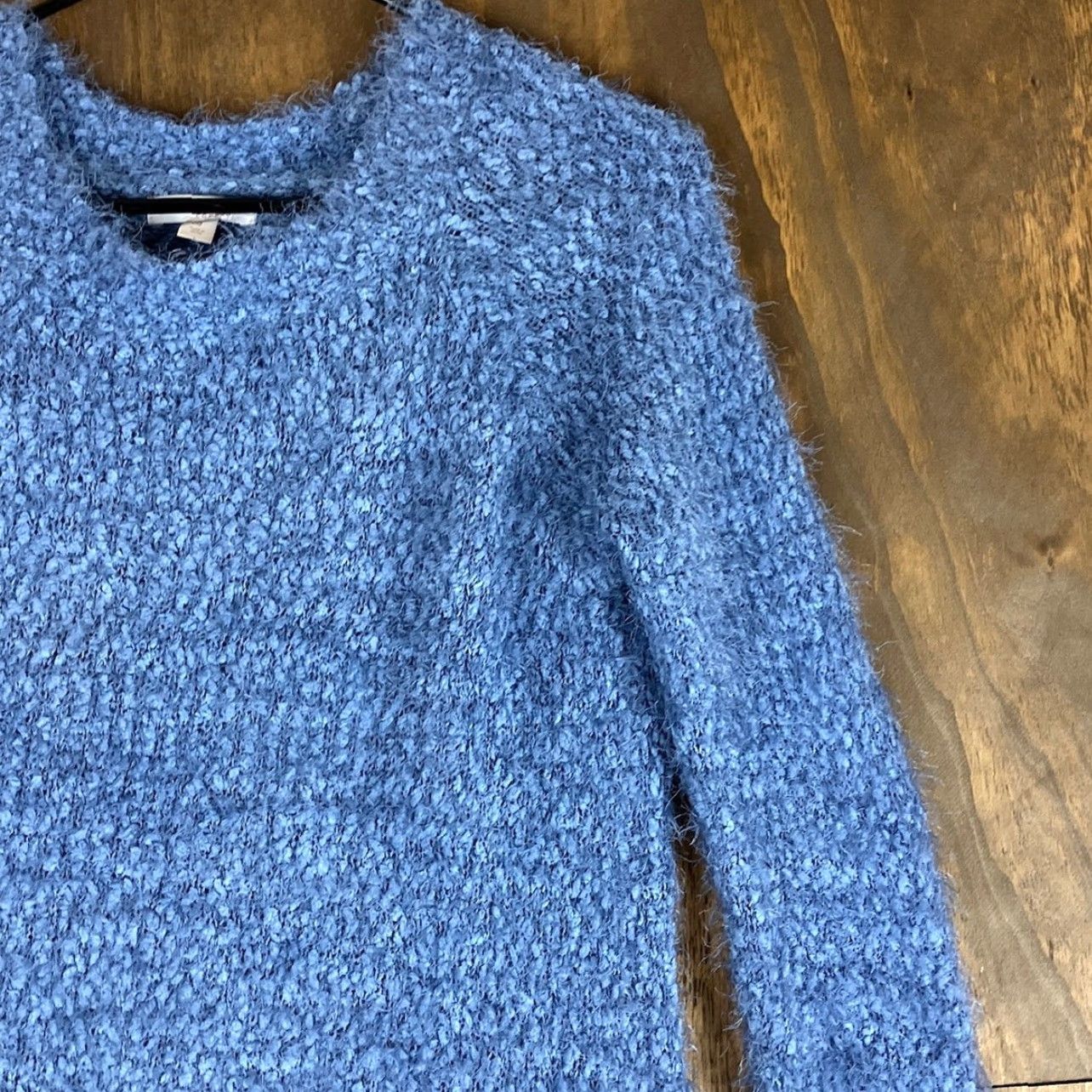 Vintage LC Lauren Conrad Sweater Womens Crew Neck Long Sleeve Blue Small Soft Knit Pullover Casual Holiday, Workwear, Travel Womens Size S Size S / US 4 / IT 40 - 5 Thumbnail