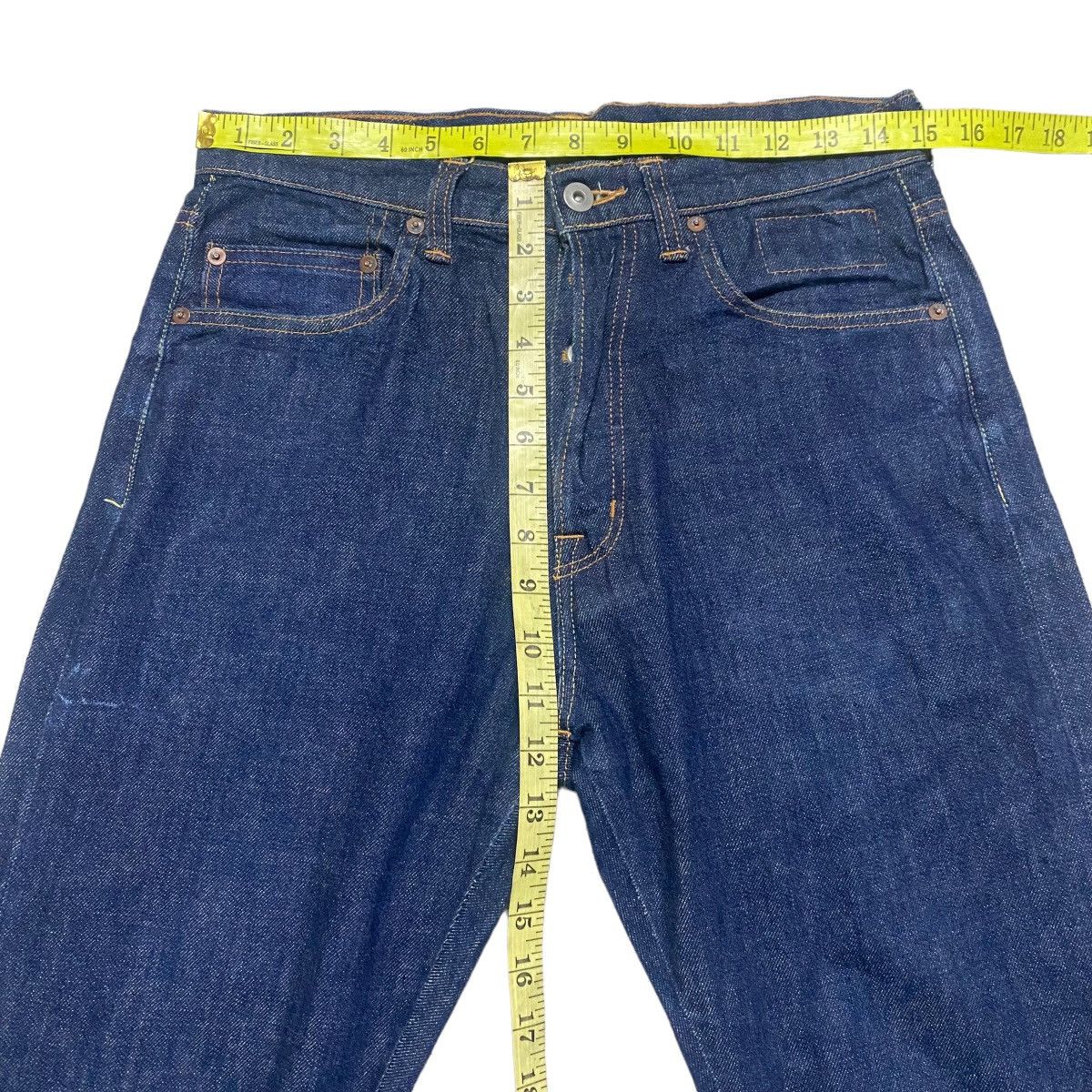 Japanese Brand Recollection Kouichirou Yoshii Denim Jeans Size US 30 / EU 46 - 19 Thumbnail