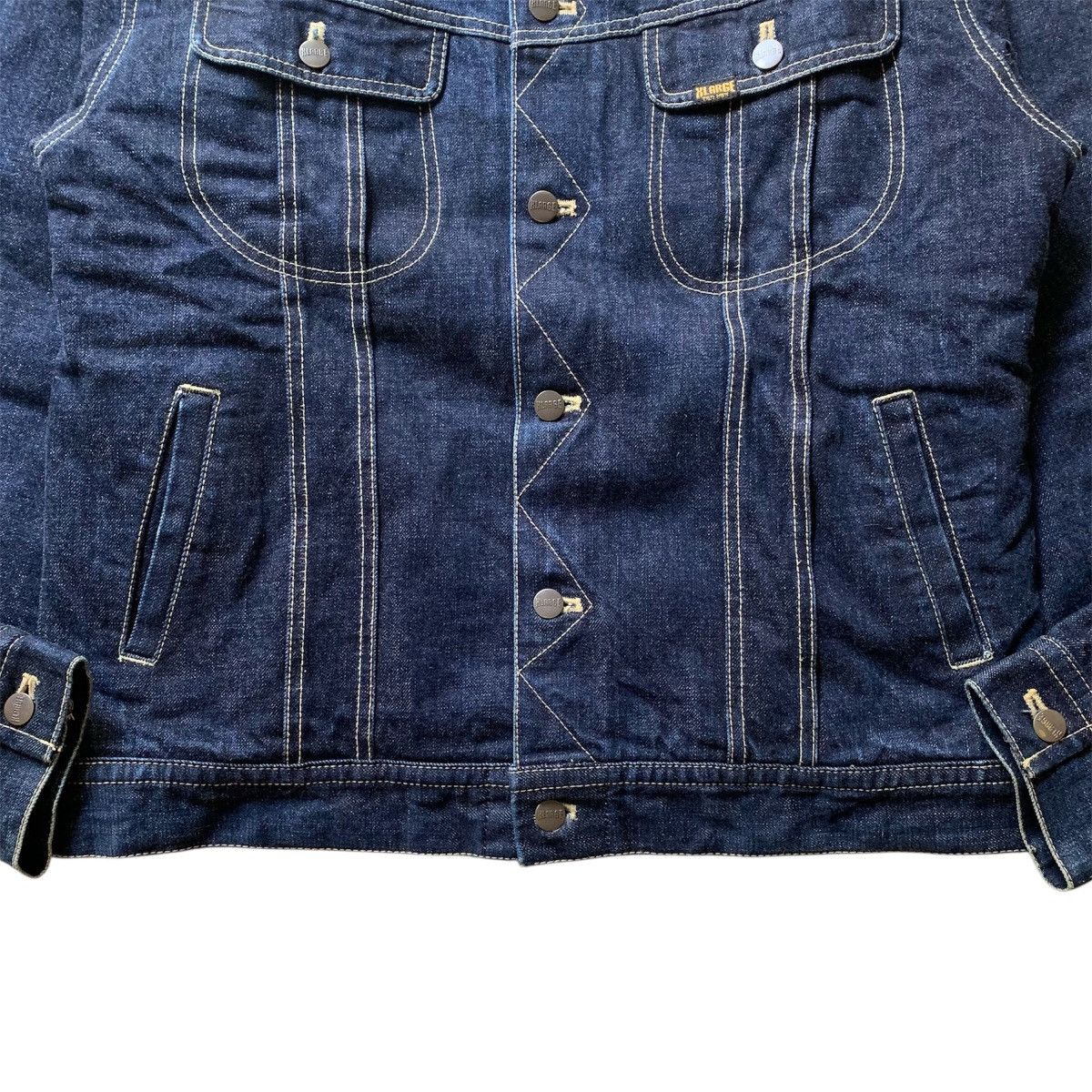 X-LARGE X-Large Denim Selvedge Sherpha Jacket Japanese Brand Size US L / EU 52-54 / 3 - 5 Thumbnail