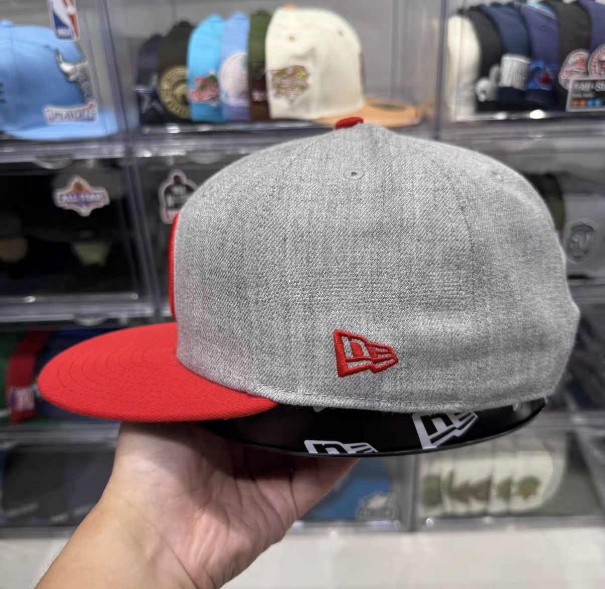 New Era New Era NBA Atlanta Hawks Flat Brim Baseball Cap J32 Size ONE SIZE - 2 Thumbnail