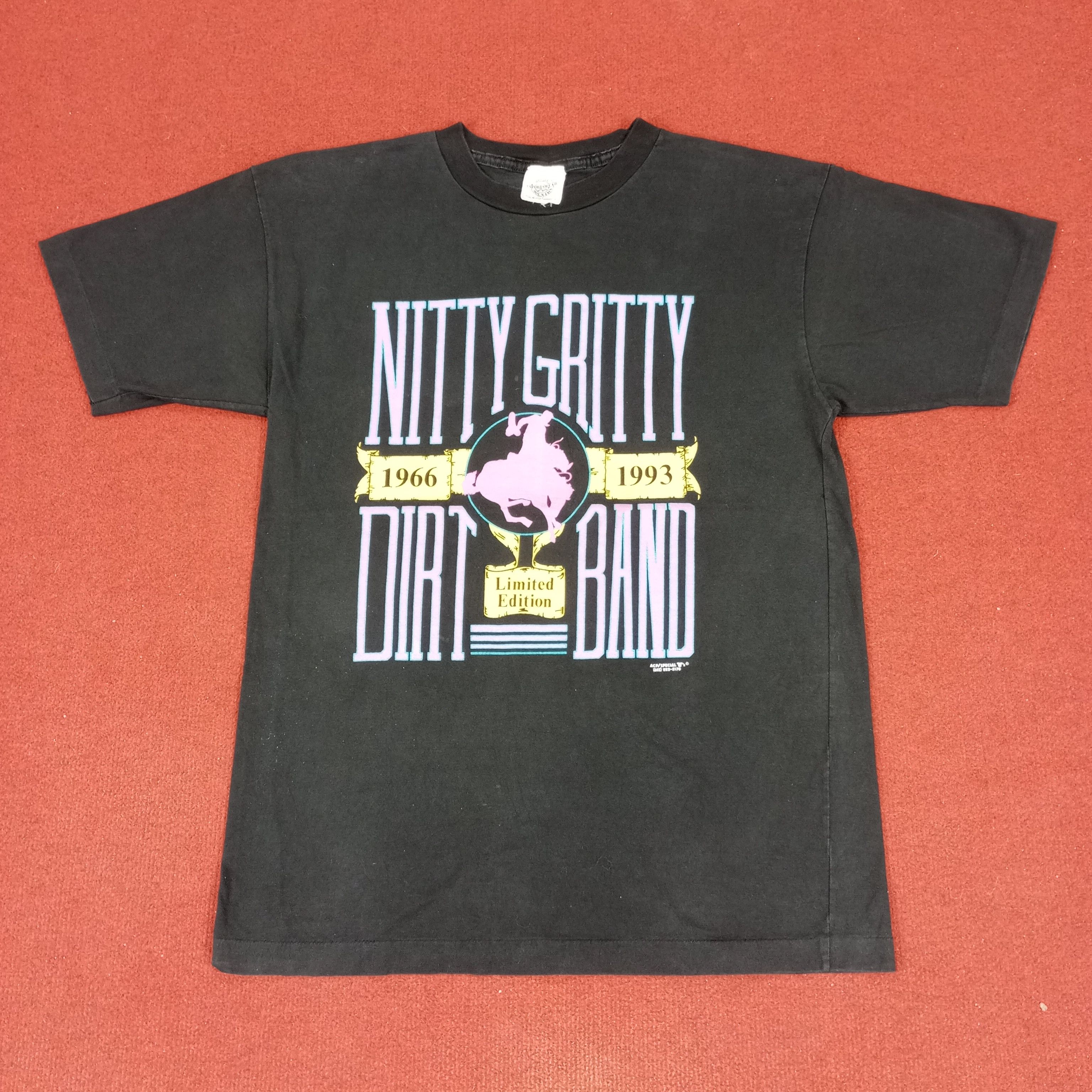 Band Tees × Vintage Nitty Gritty Dirt Band Rock Band Vintage Tshirt Size US M / EU 48-50 / 2 - 3 Thumbnail