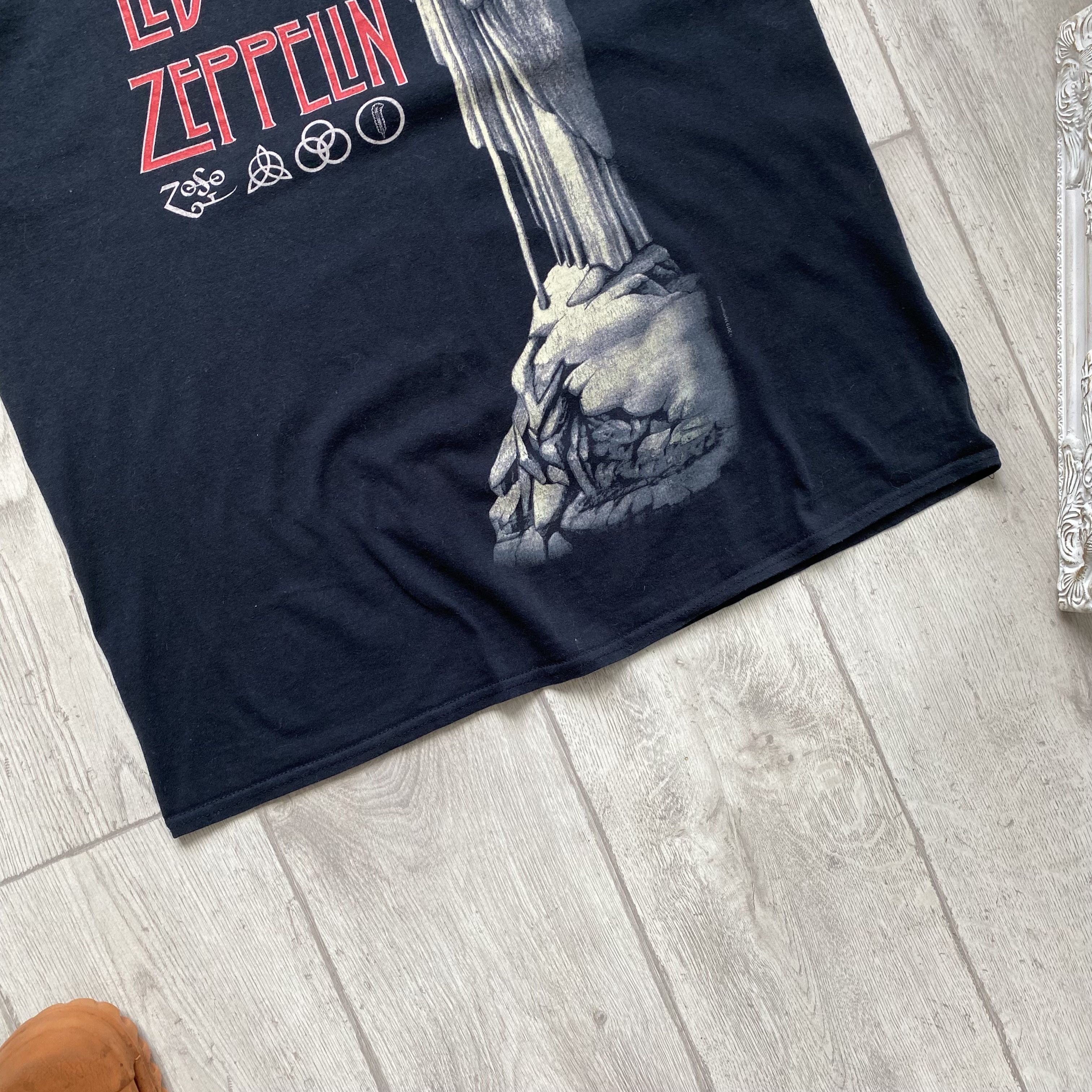 Band Tees Led Zeppelin Band Tee Zoso Rock T-Shirt Size US L / EU 52-54 / 3 - 3 Thumbnail