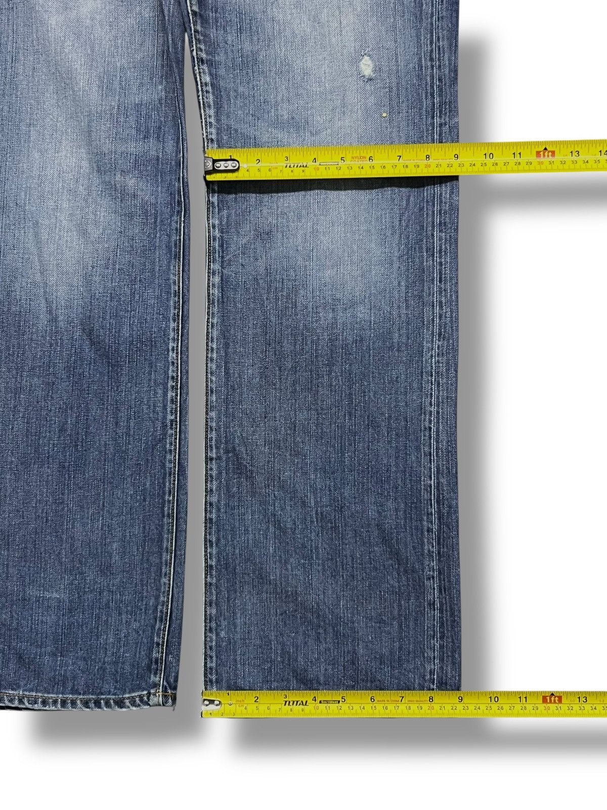 Japanese Brand Vintage Z-Brand - Faded Wash, Distressed Denim Size US 32 / EU 48 - 19 Thumbnail