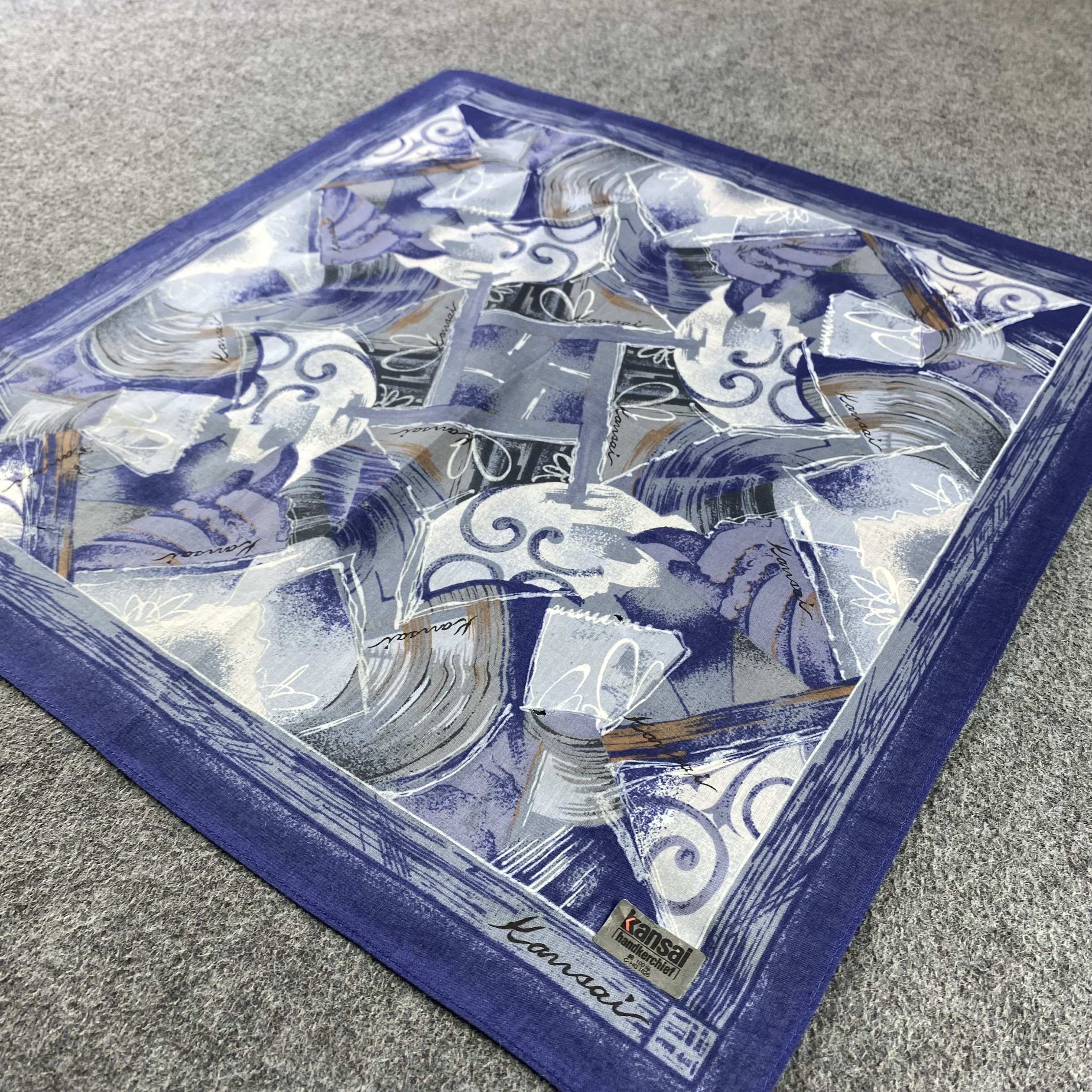 Kansai Yamamoto × Vintage Kansai Yamamoto Handkerchief/Neckerchief/Bandana HC700 Size ONE SIZE - 2 Thumbnail