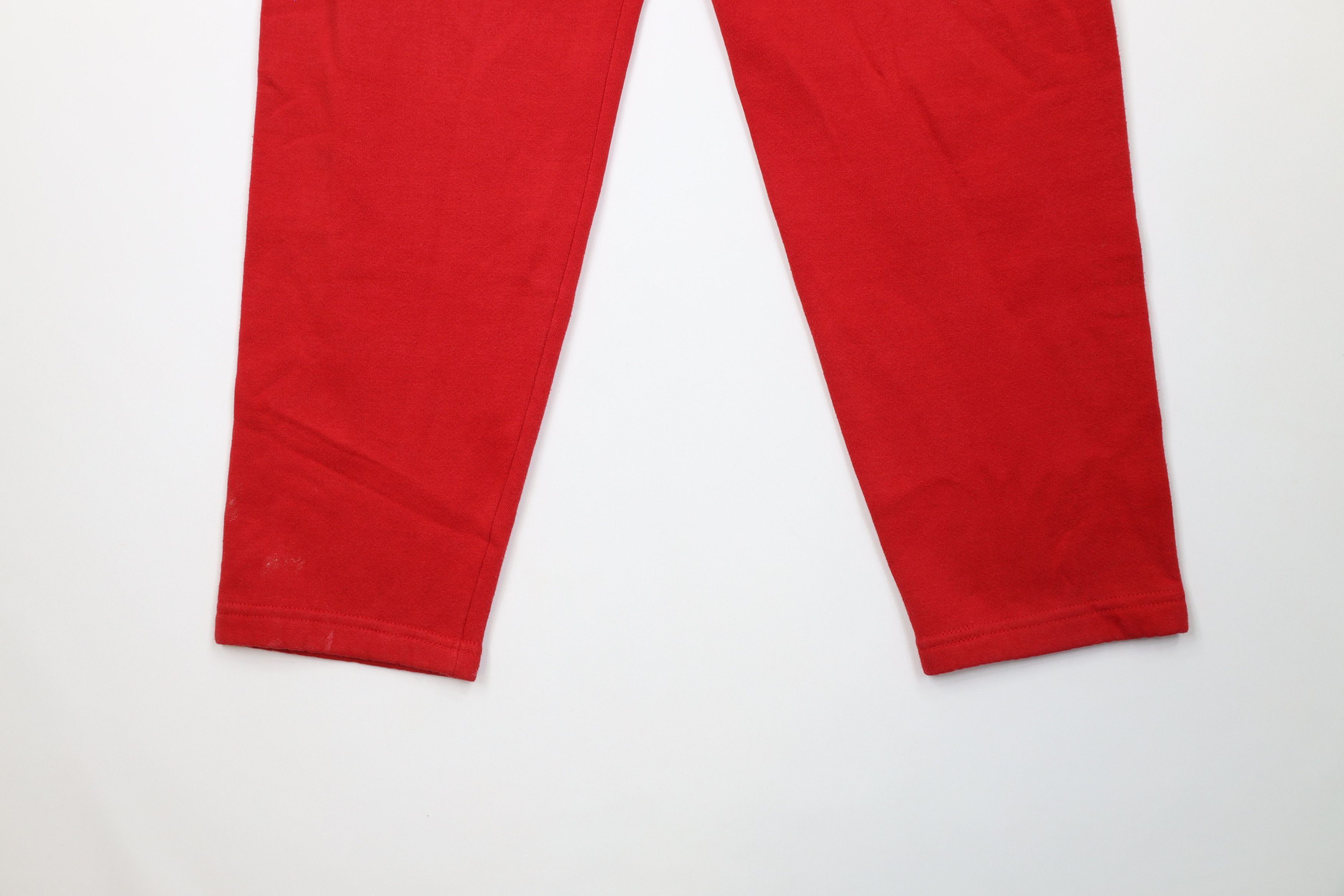 Russell Athletic Vintage 90s Russell Athletic Blank Sweatpants Red USA Size US 34 / EU 50 - 11 Thumbnail
