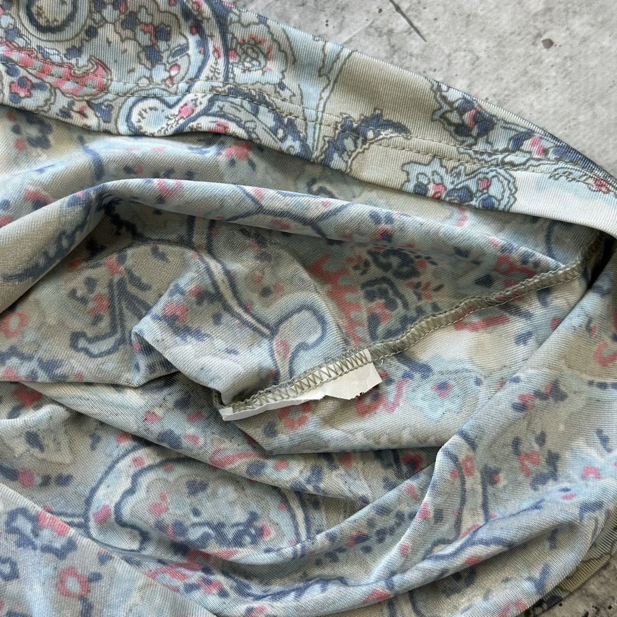 Max Mara Max Mara Tank Top Paisley Pattern V-neck Size L / US 10 / IT 46 - 7 Thumbnail