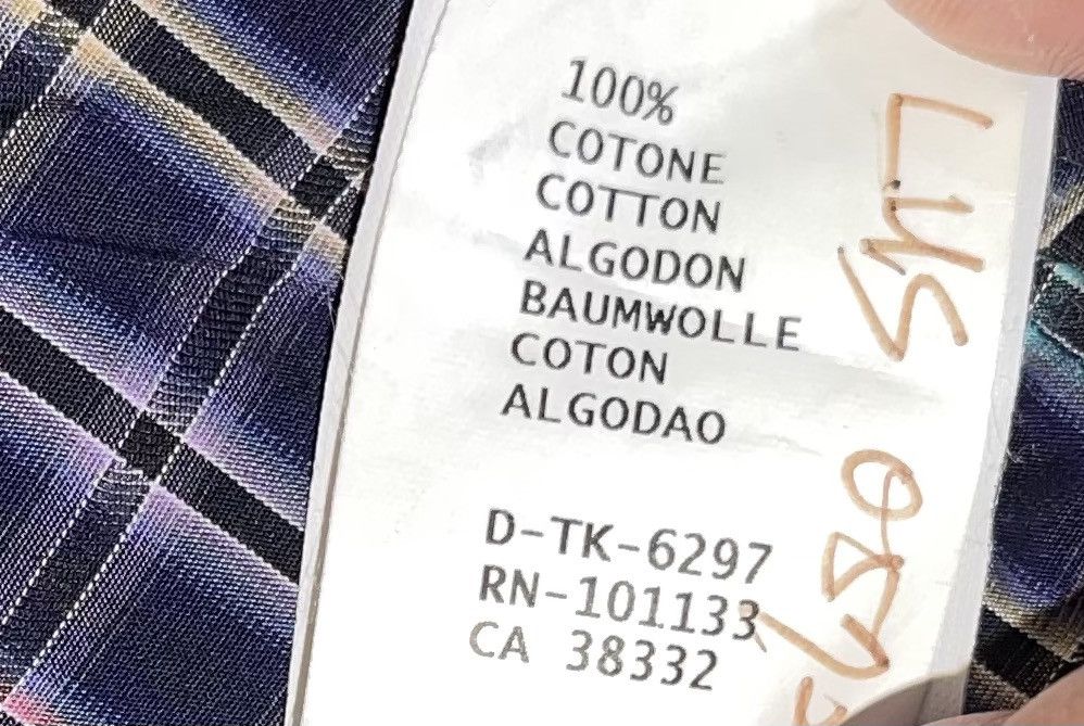 Ermenegildo Zegna Ermenegildo Zegna large Dress Shirt L 100% Cotton Made Italy Size US L / EU 52-54 / 3 - 4 Thumbnail