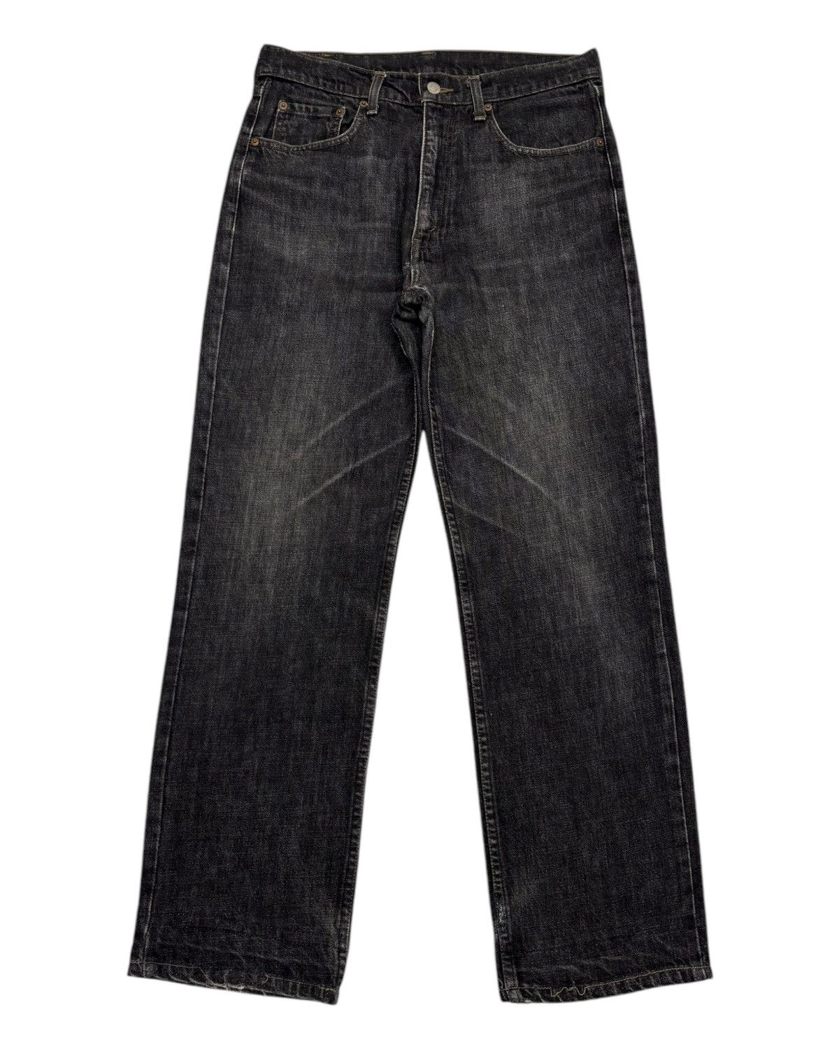 Levi's × Levi's Vintage Clothing 🔥VINTAGE LEVIS 503 JAPAN BLACK DISTRESSED DENIM JEAN Size US 32 / EU 48 - 7 Thumbnail